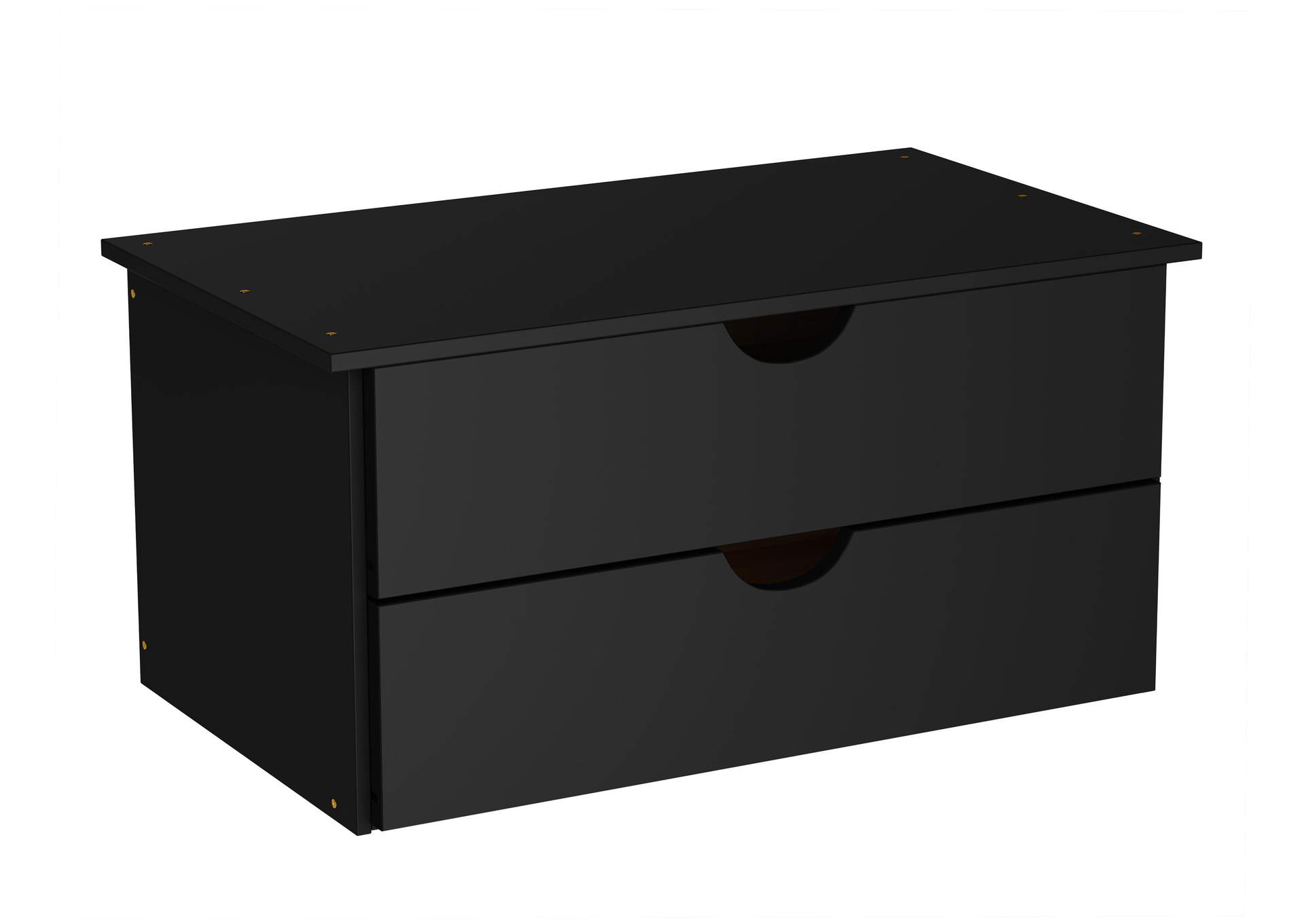 100% Solid Wood 2-Drawer Internal Chest for Kyle Wardrobe image 1