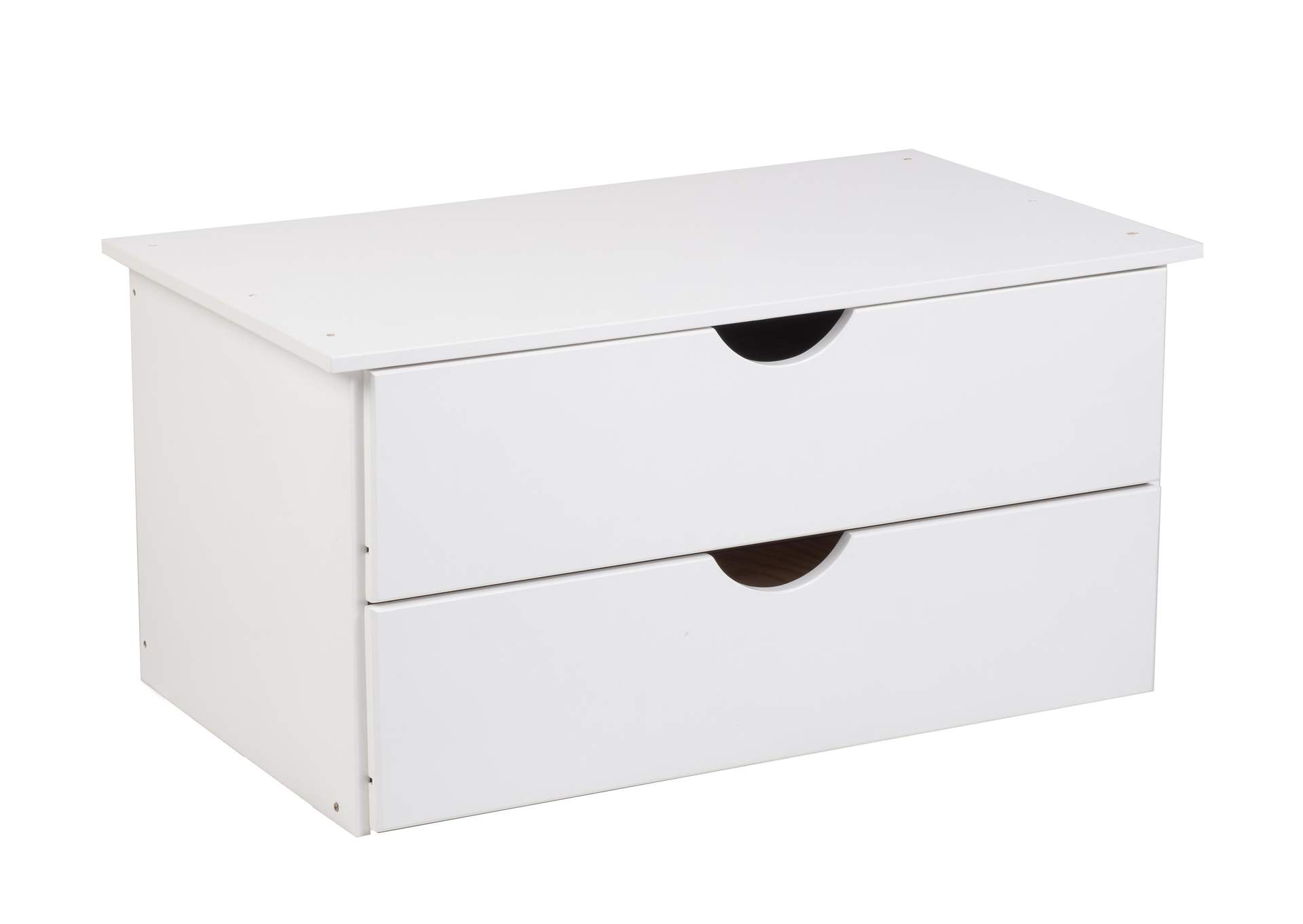 100% Solid Wood 2-Drawer Internal Chest for Kyle Wardrobe image 1