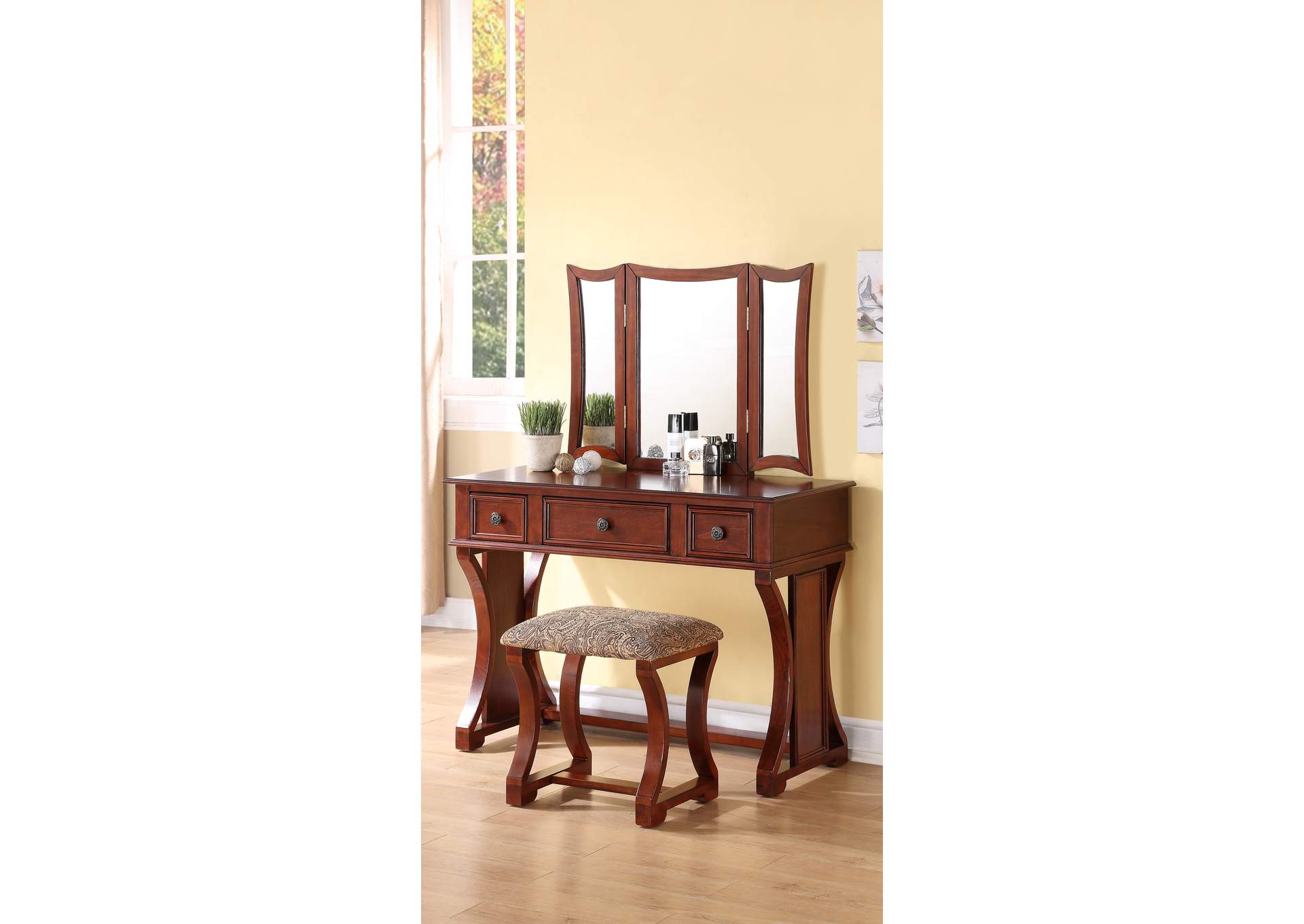 Vanity Set + Stool image 1