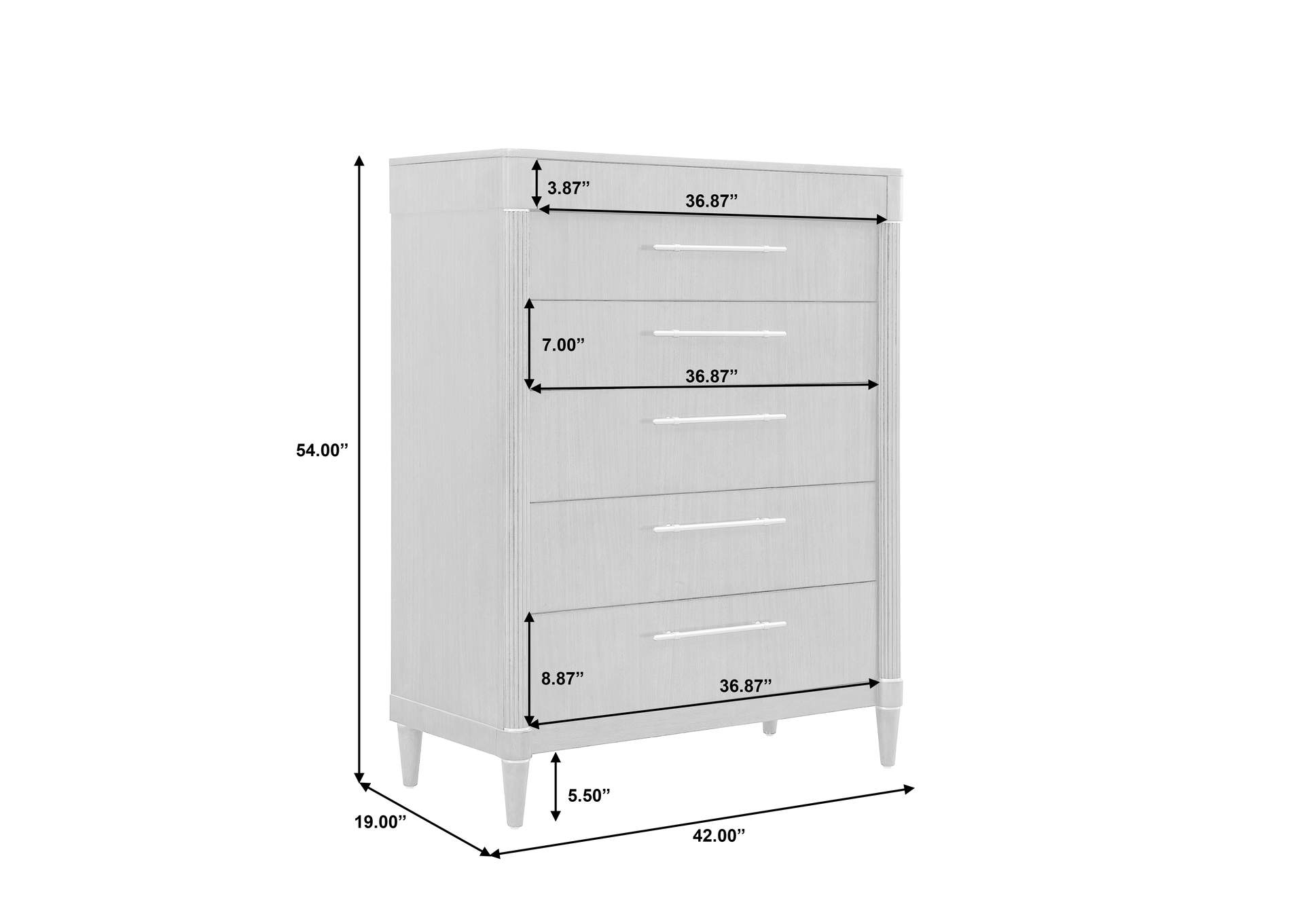 Asher Park 6 Drawer Chest image 7