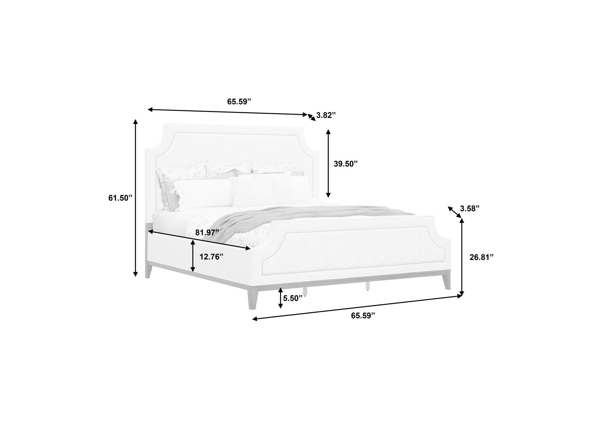 Asher Park Queen Upholstered Bed image 9