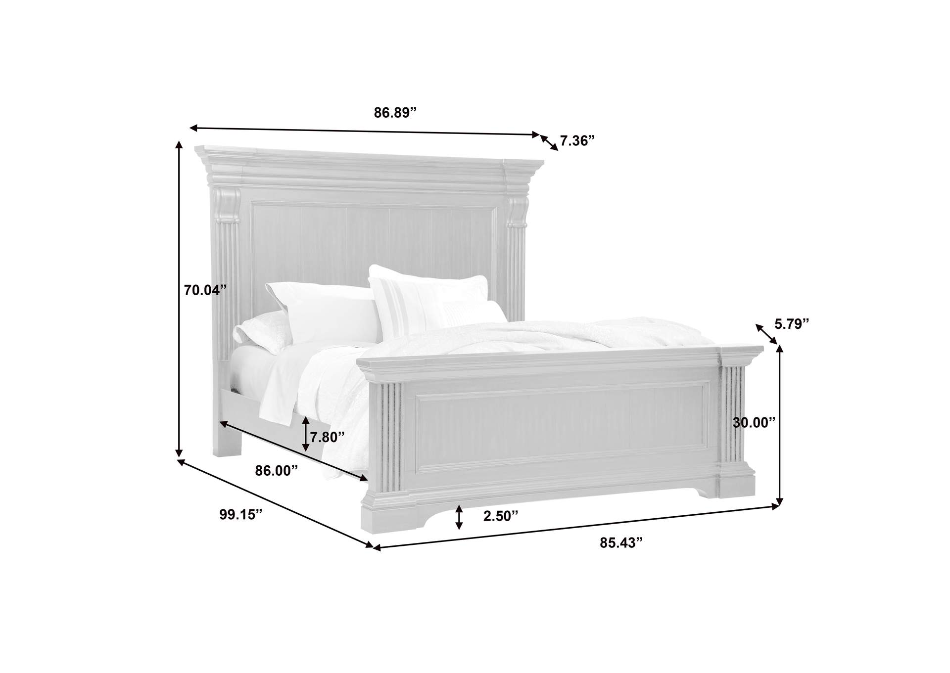 Caldwell California King Bed image 8