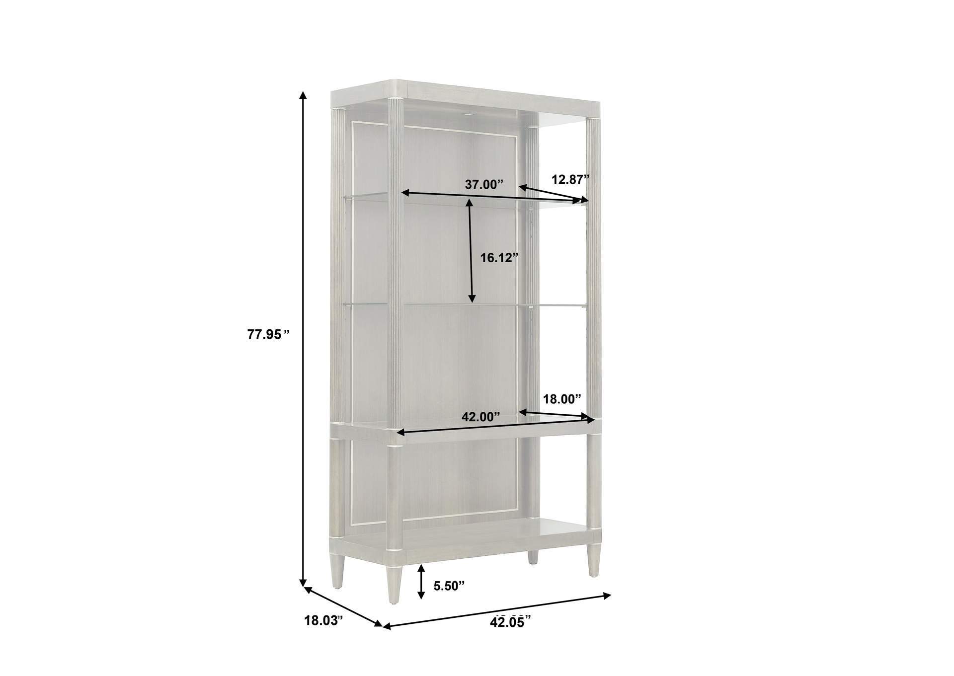 Asher Park Open Shelf Etagere image 7