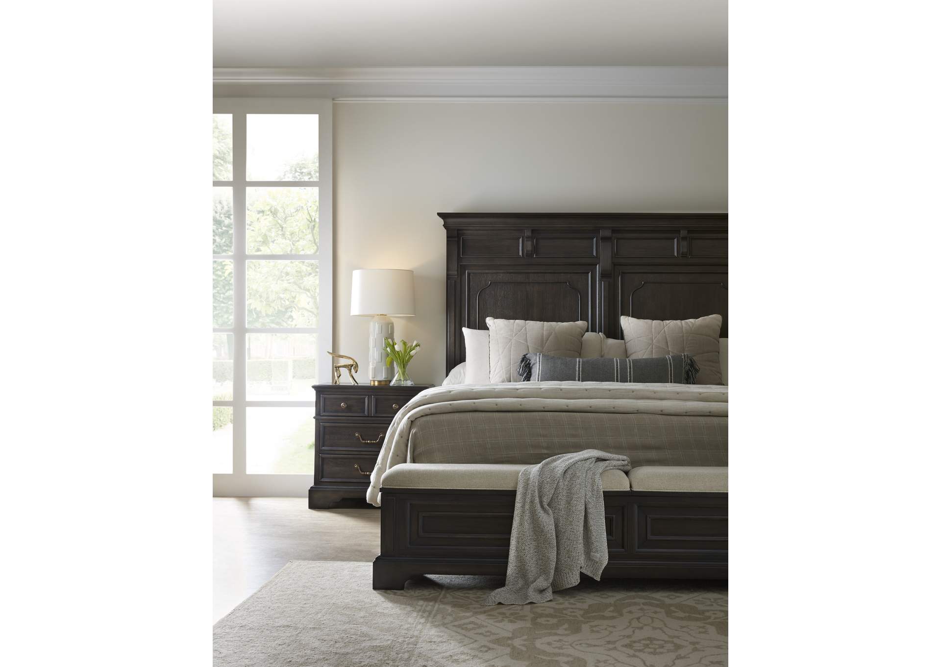 Hickory Creek 3 Drawer Nightstand image 9