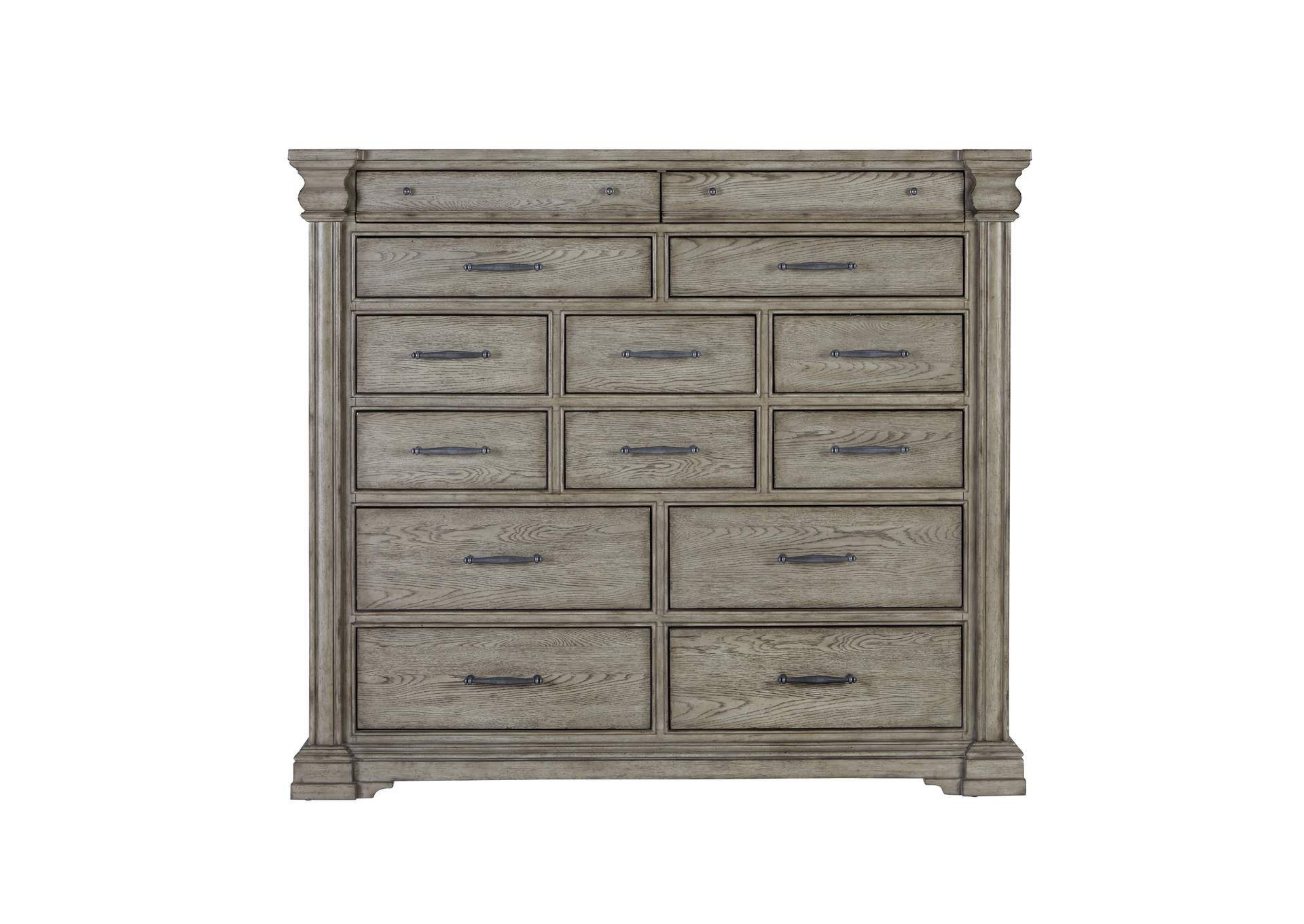 Madison Ridge 14 Drawer Master Chest in Heritage Taupe image 1