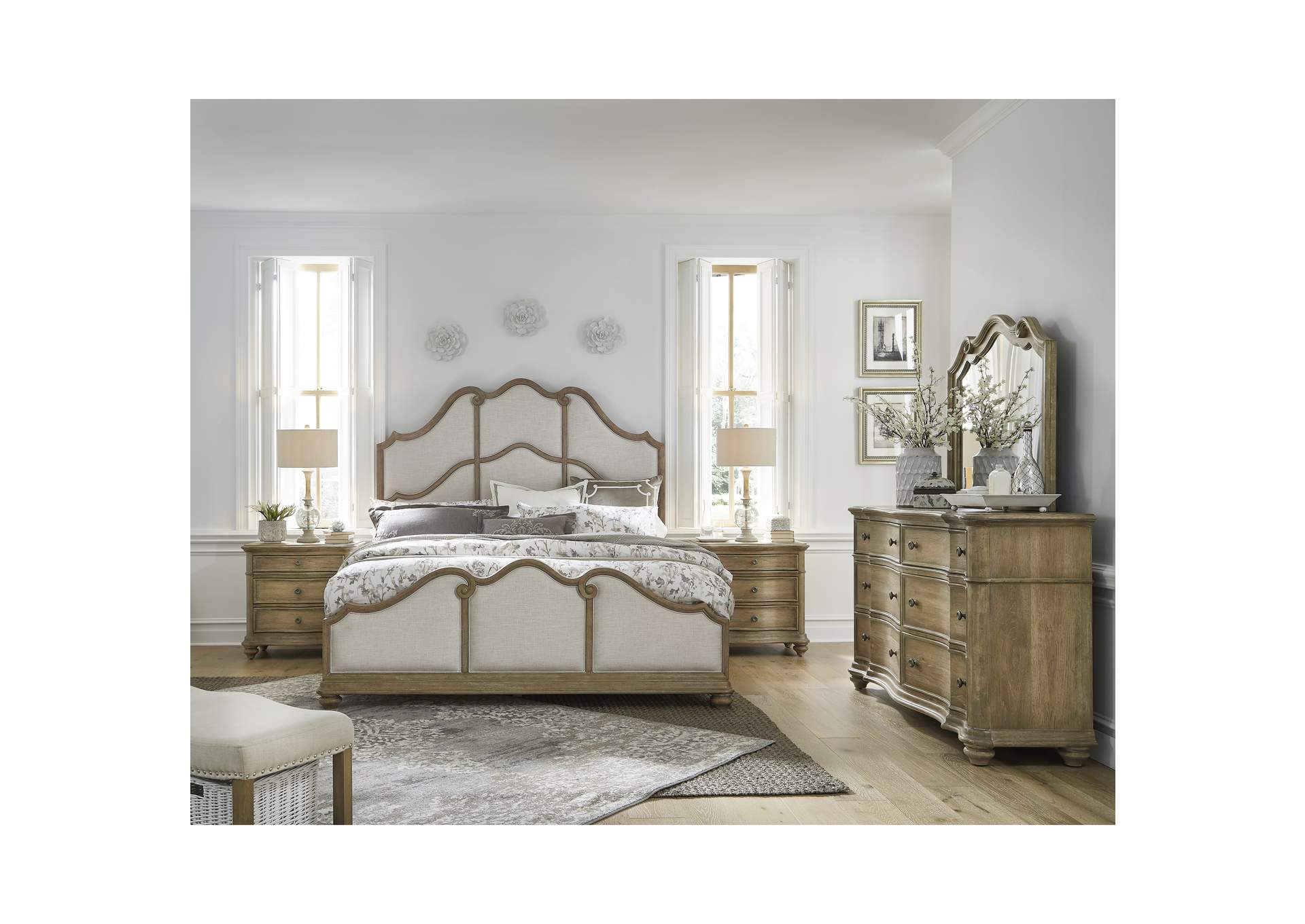 Weston Hills California King Upholstered Bed image 10