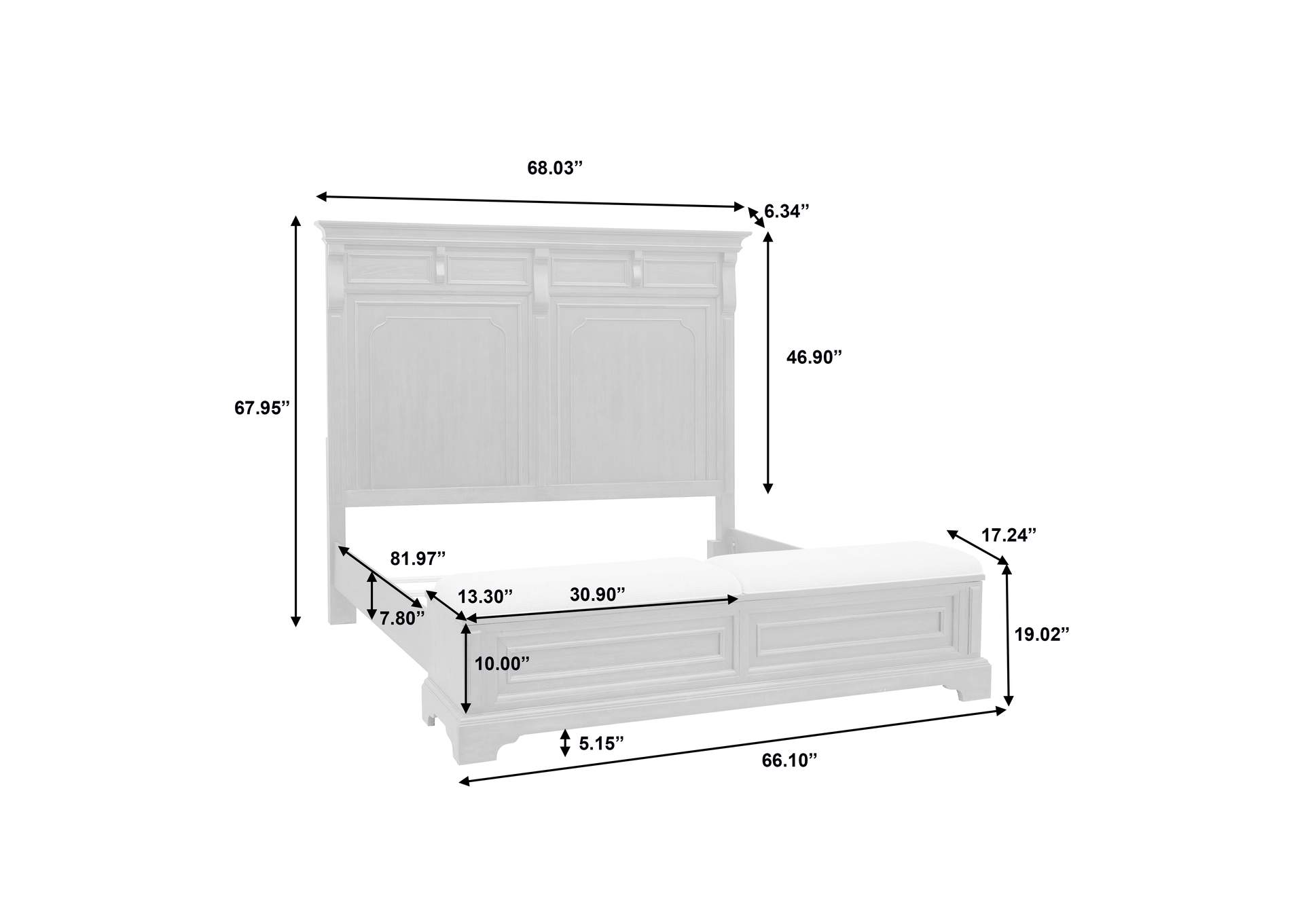 Hickory Creek Queen Storage Bed image 13