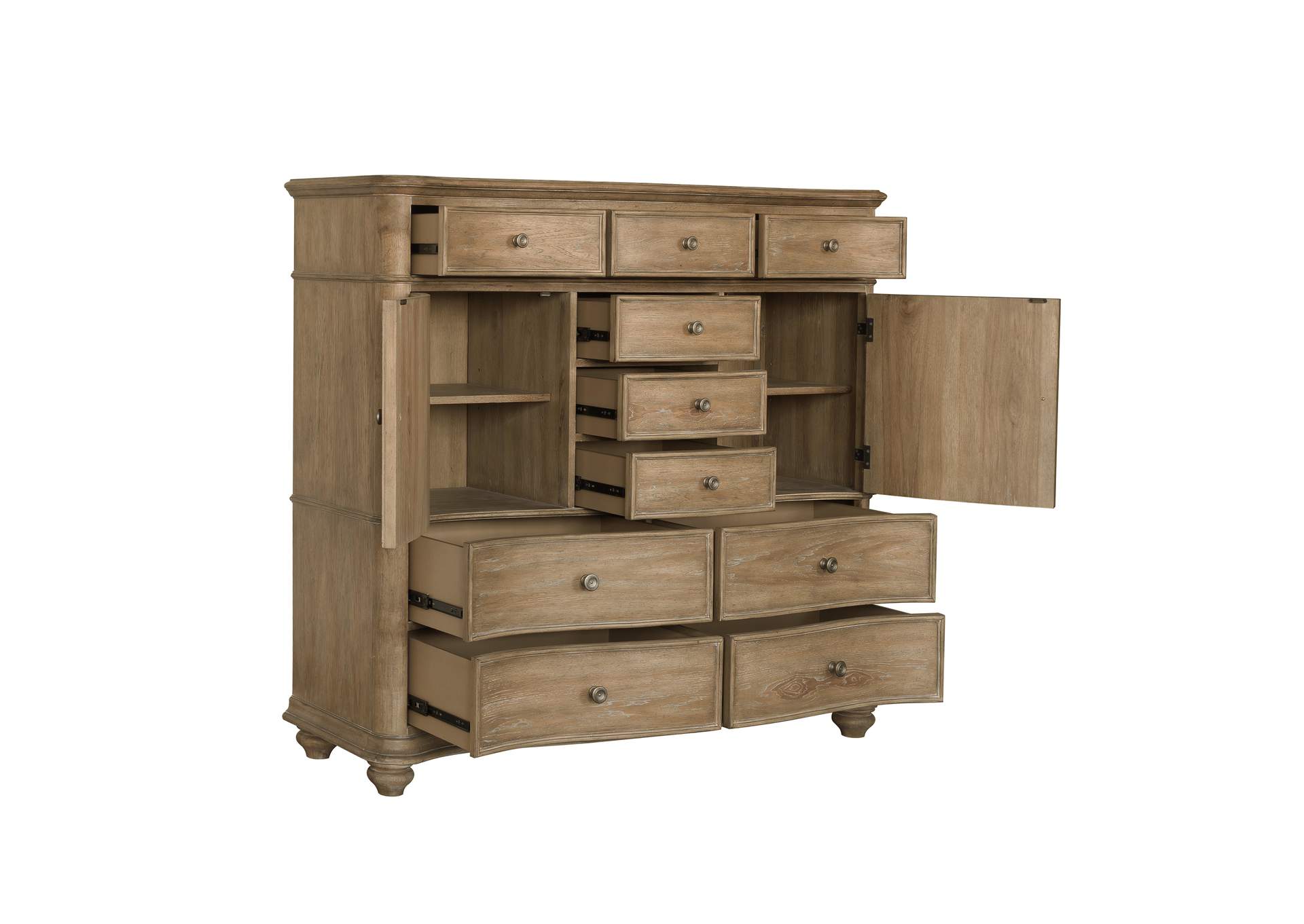 Weston Hills 10 Drawer Master Chest With Cabinets image 4