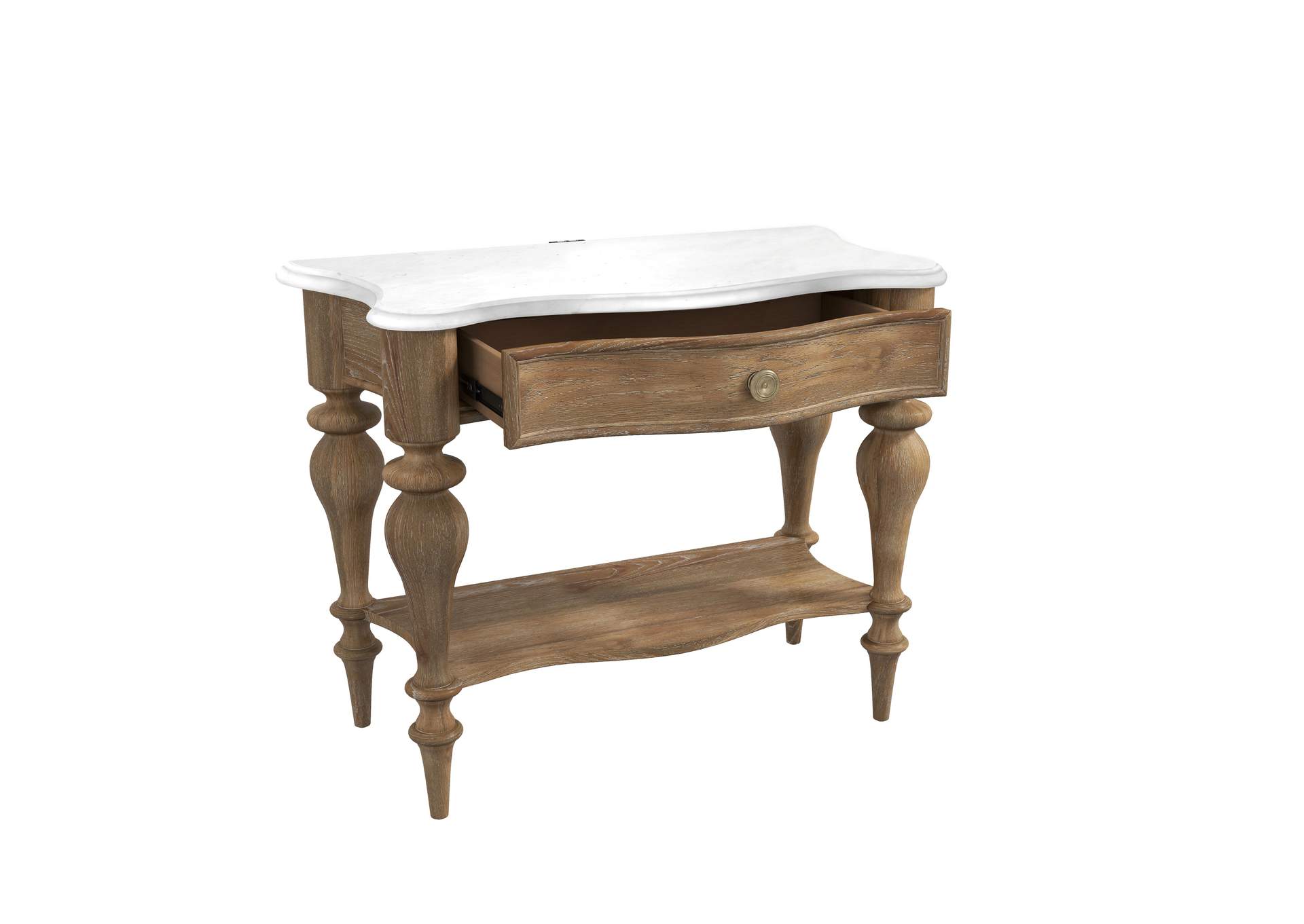 Weston Hills Bedside Table With Storage Drawer image 3
