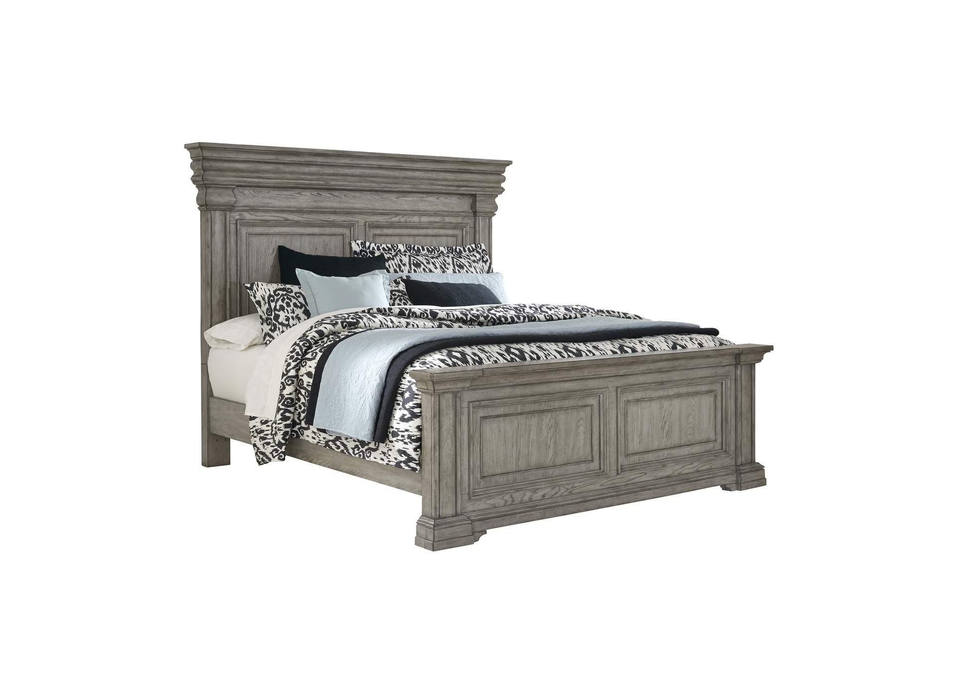 Madison Ridge California King Panel Bed in Heritage Taupe image 3