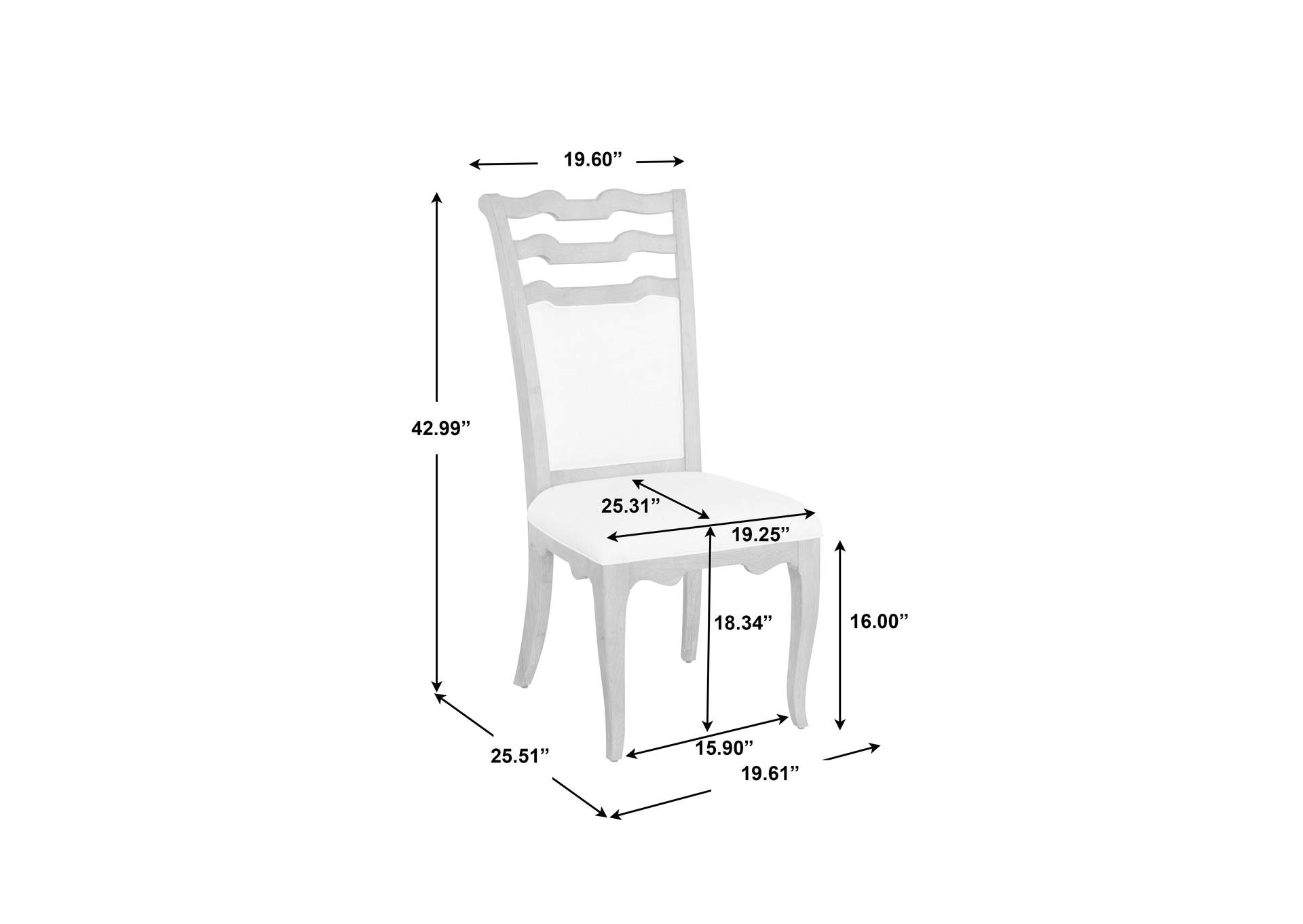 Weston Hills Upholstered Side Chair 2 Pack image 8