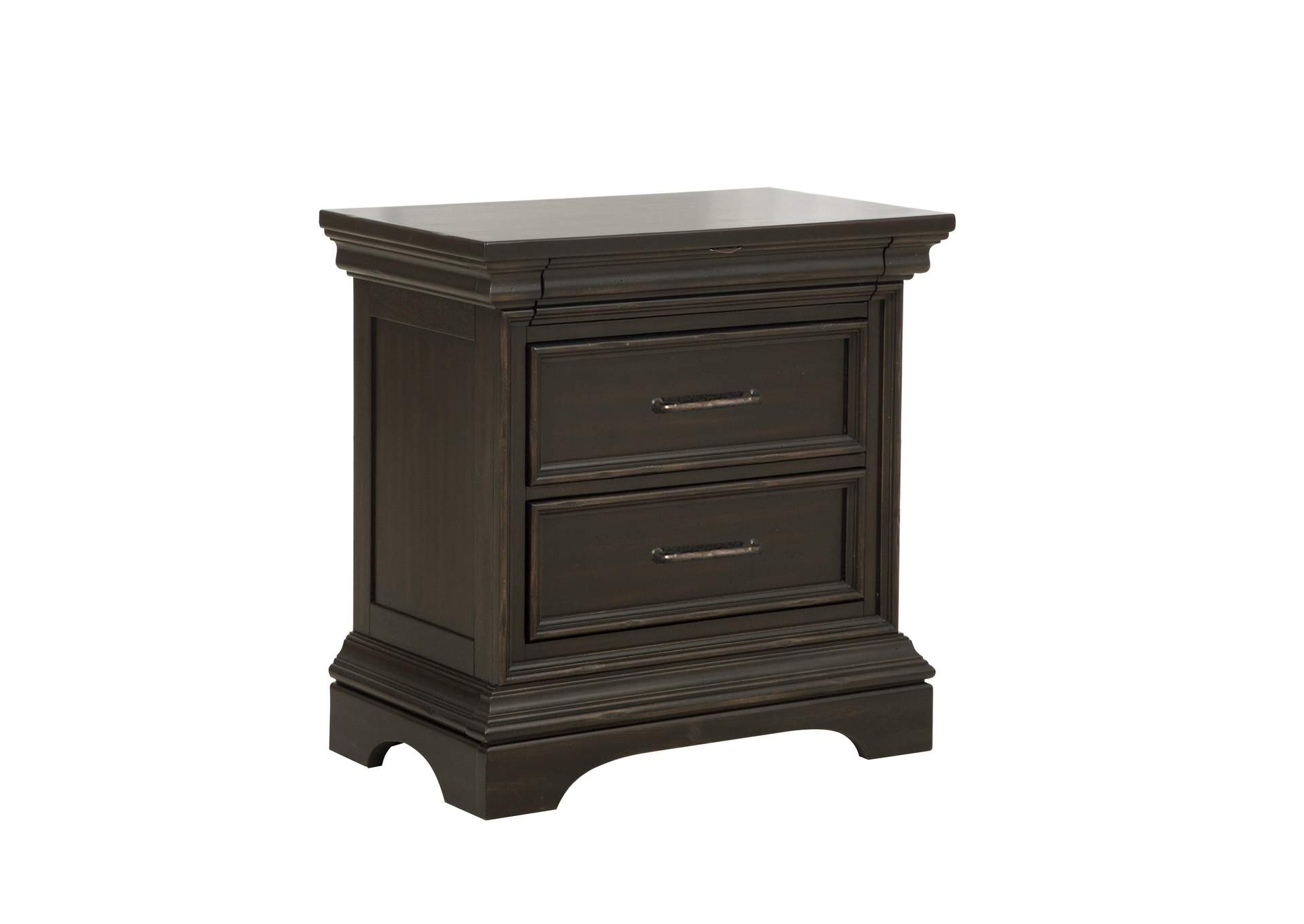 Caldwell 2 Drawer Nightstand image 3