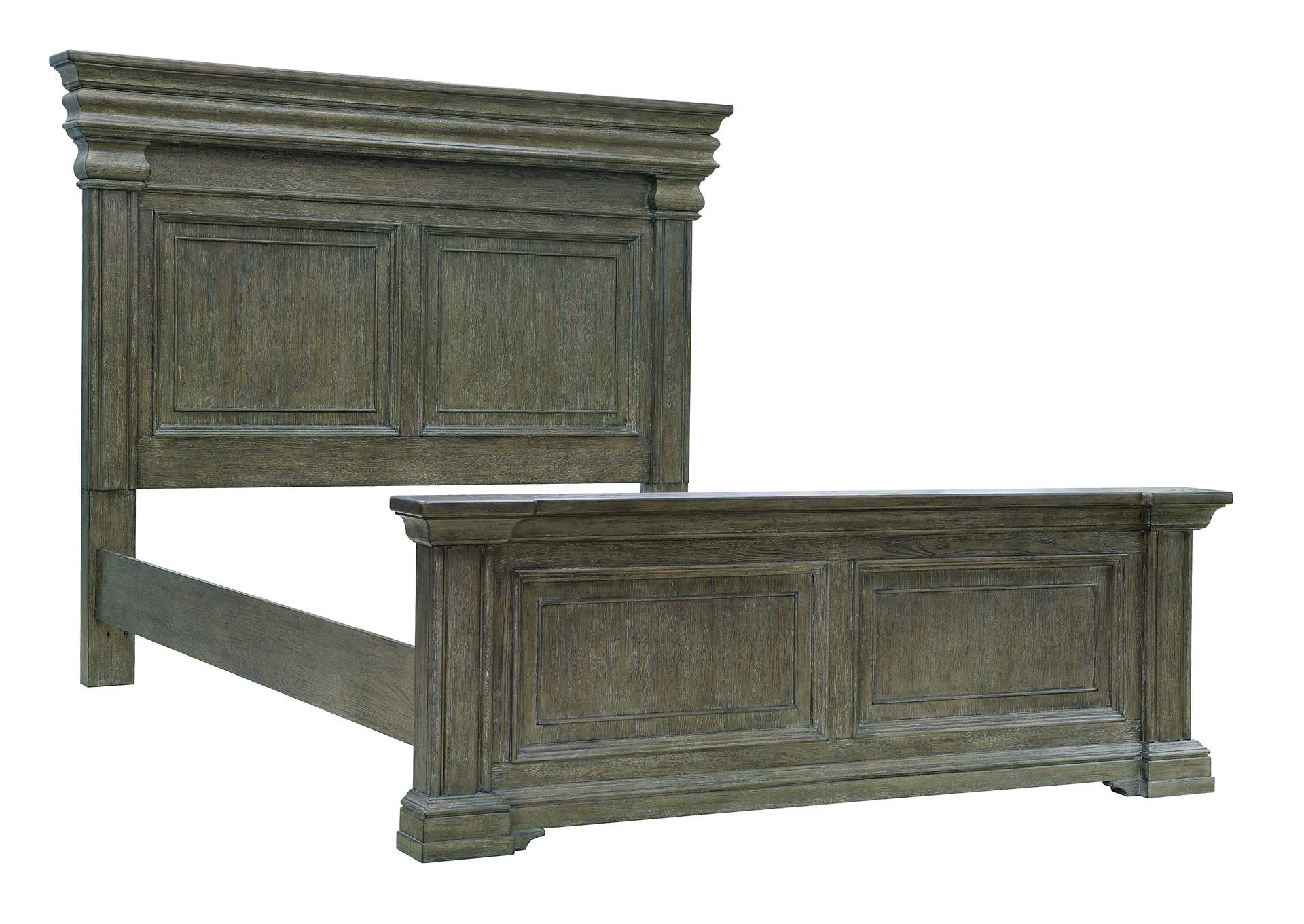 Madison Ridge Brown California King Panel Bed image 3