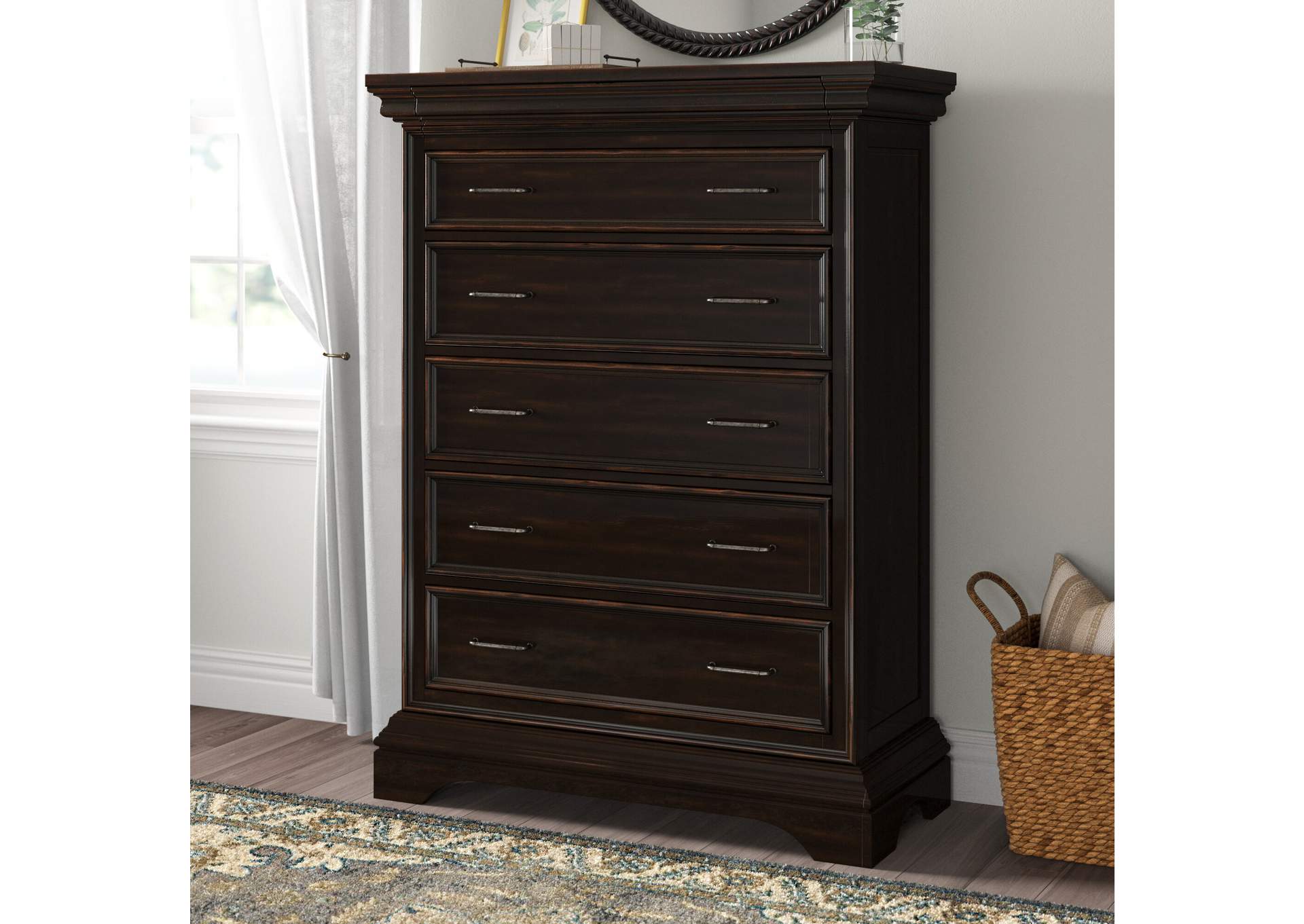 Caldwell 6 Drawer Chest image 6