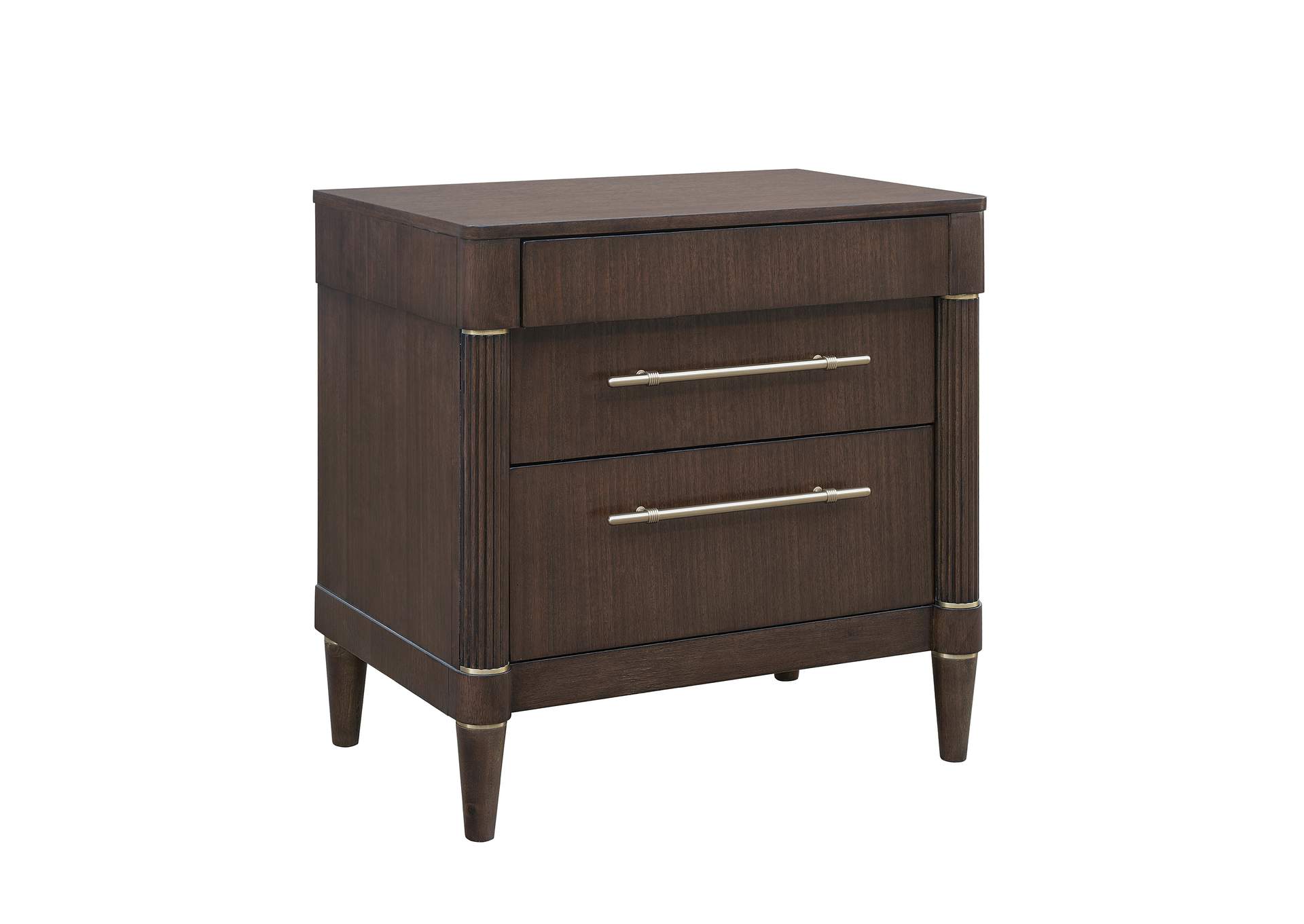 Asher Park 3 Drawer Nightstand image 1
