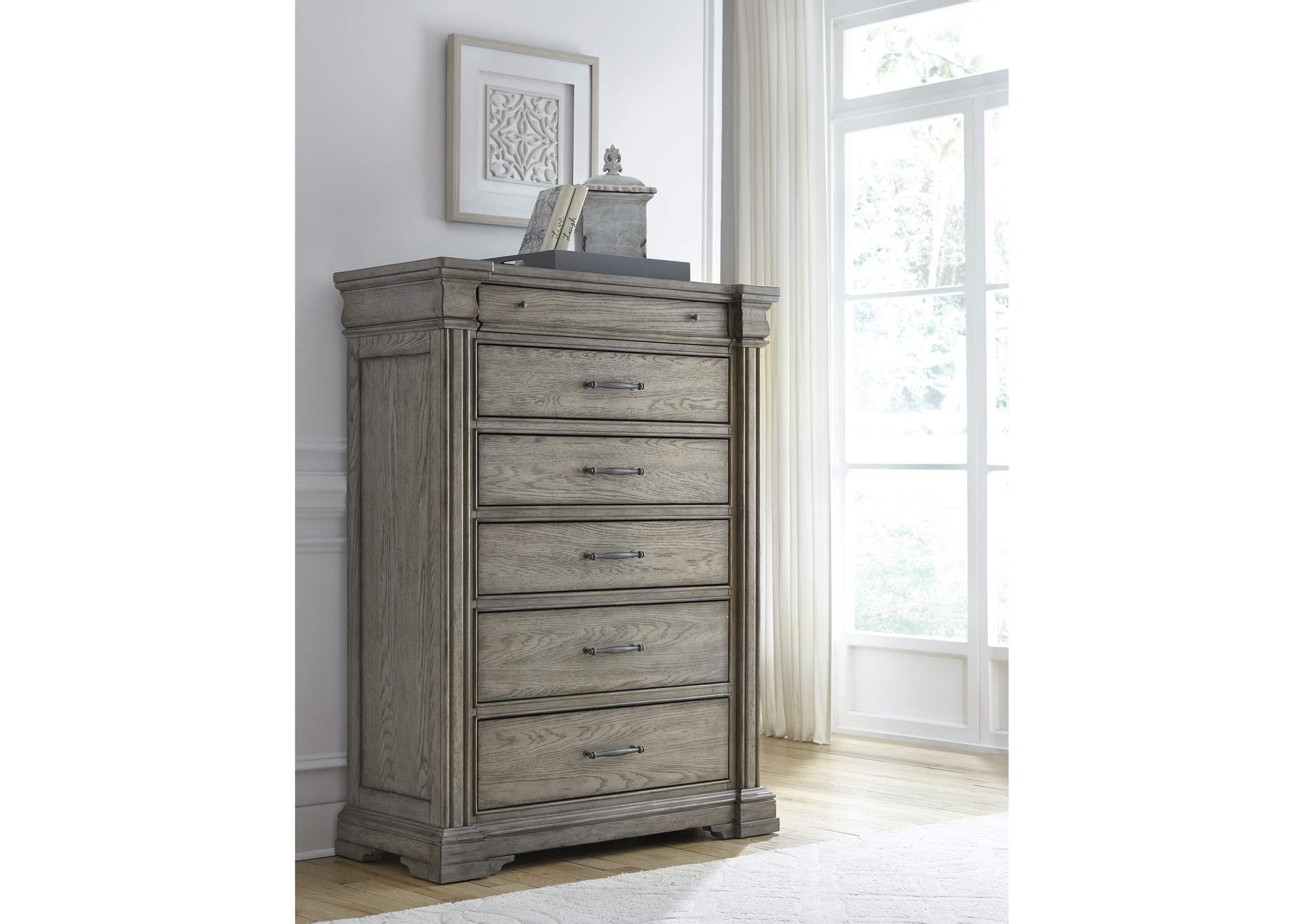 Madison Ridge 6 Drawer Chest in Heritage Taupe image 7