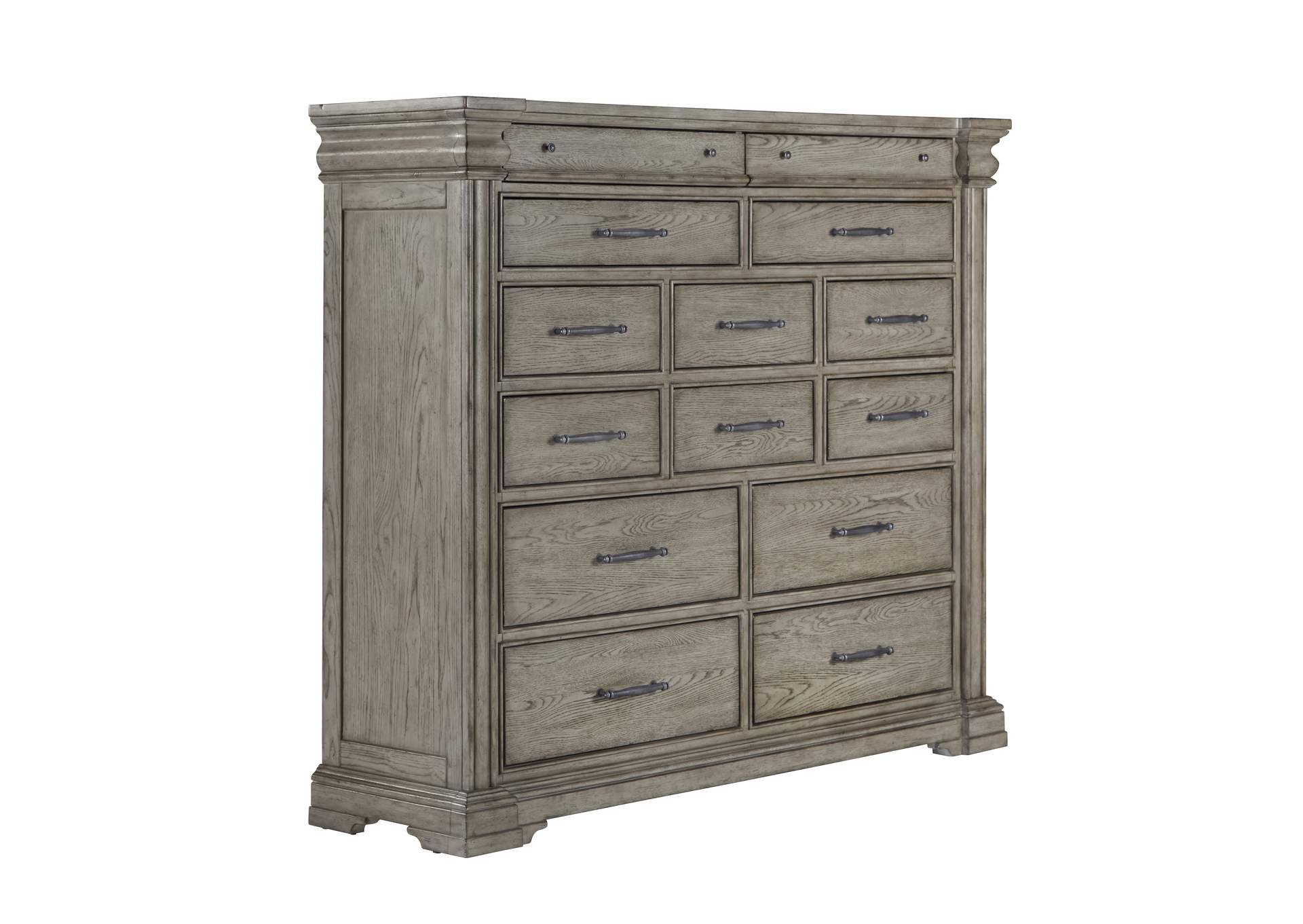 Madison Ridge 14 Drawer Master Chest in Heritage Taupe image 3