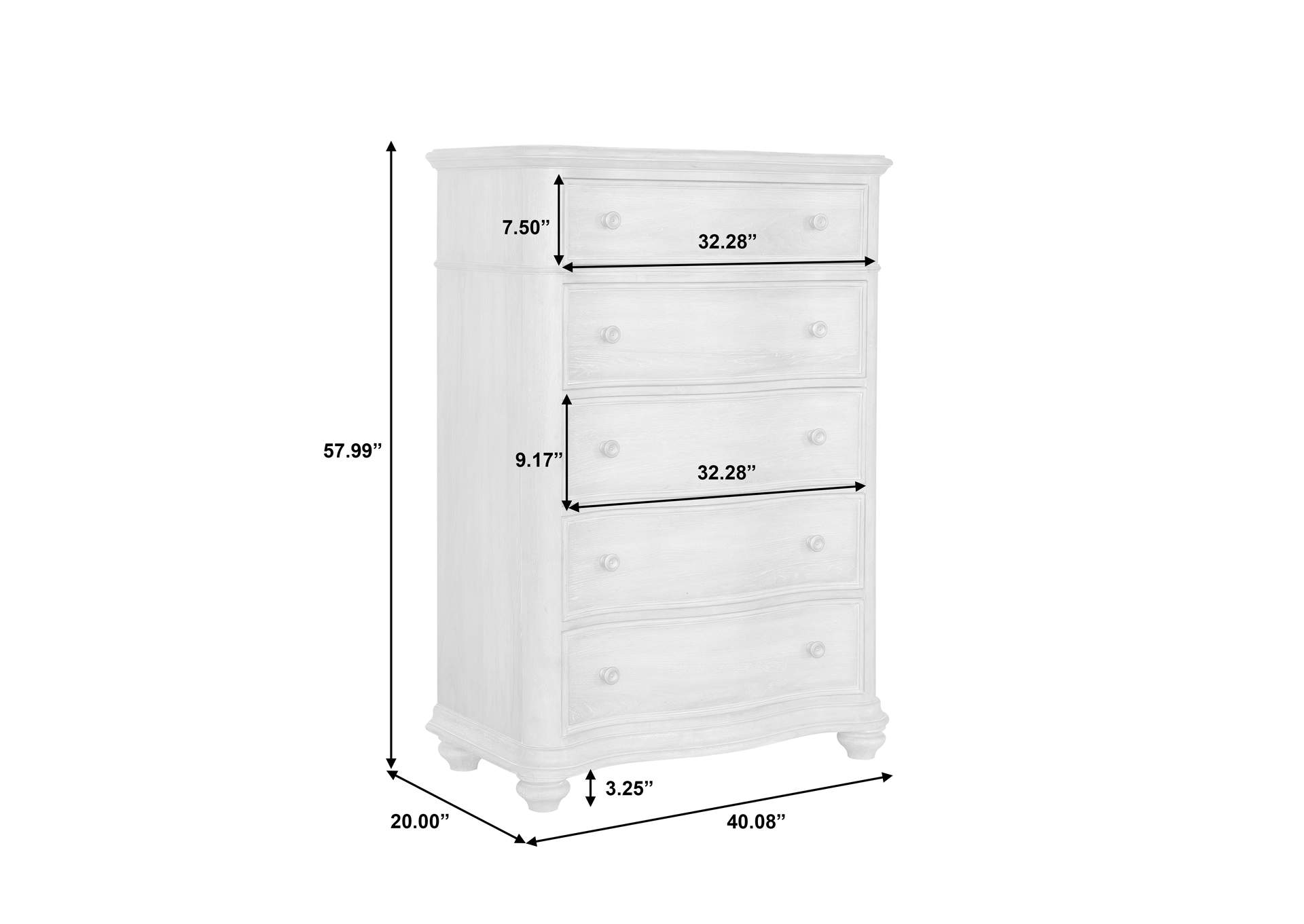 Weston Hills 5 Drawer Chest image 10