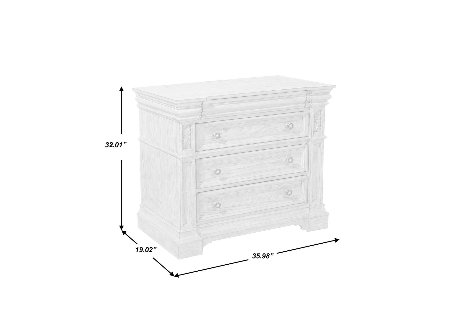 Kingsbury 4 Drawer Bachelor'S Chest image 8