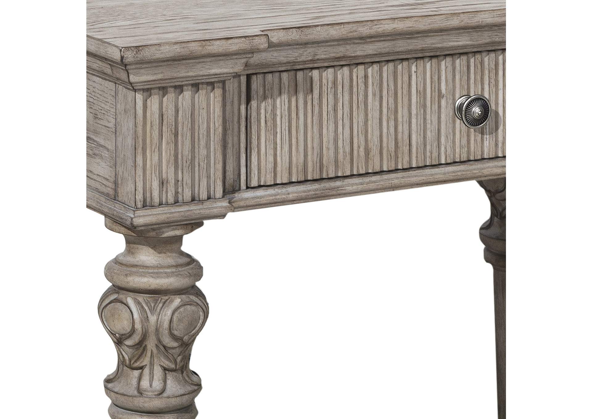 Kingsbury 1 Drawer Usb Charging Open Nightstand image 5