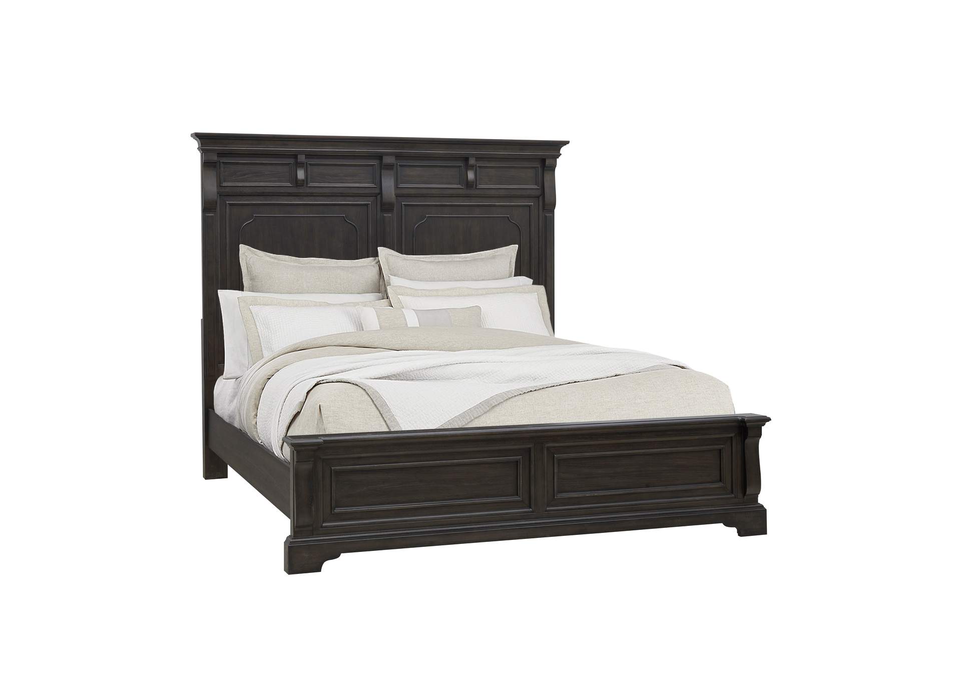 Hickory Creek Queen Panel Bed image 1