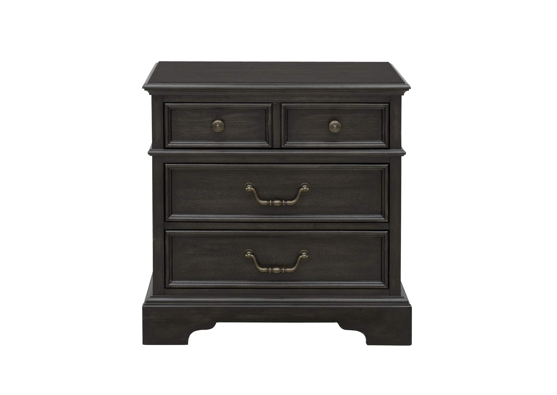 Hickory Creek 3 Drawer Nightstand image 3