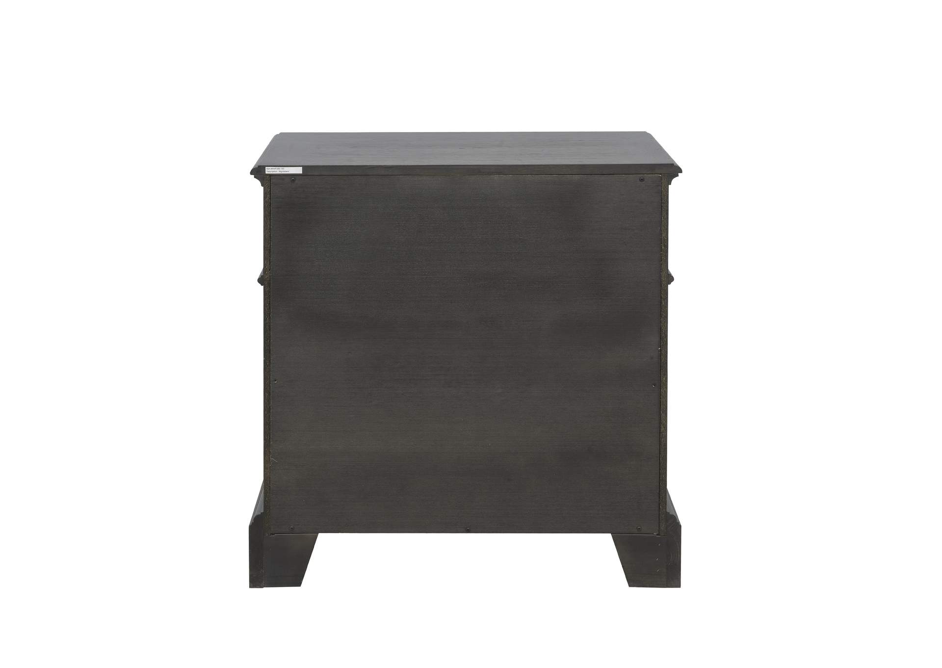 Hickory Creek 3 Drawer Nightstand image 5