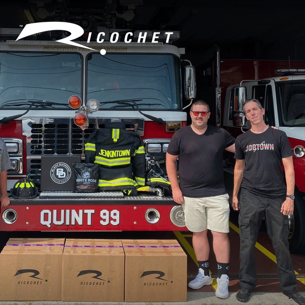 Ricochet Rapidly Restores Jenkintown Fire Department After Gear Loss 