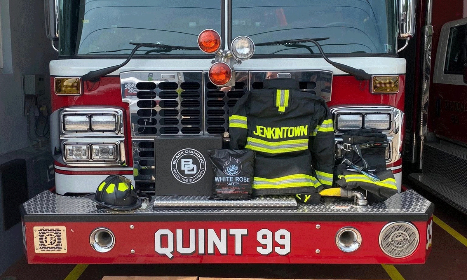 Jenkintown Fire Department in Ricochet Gear