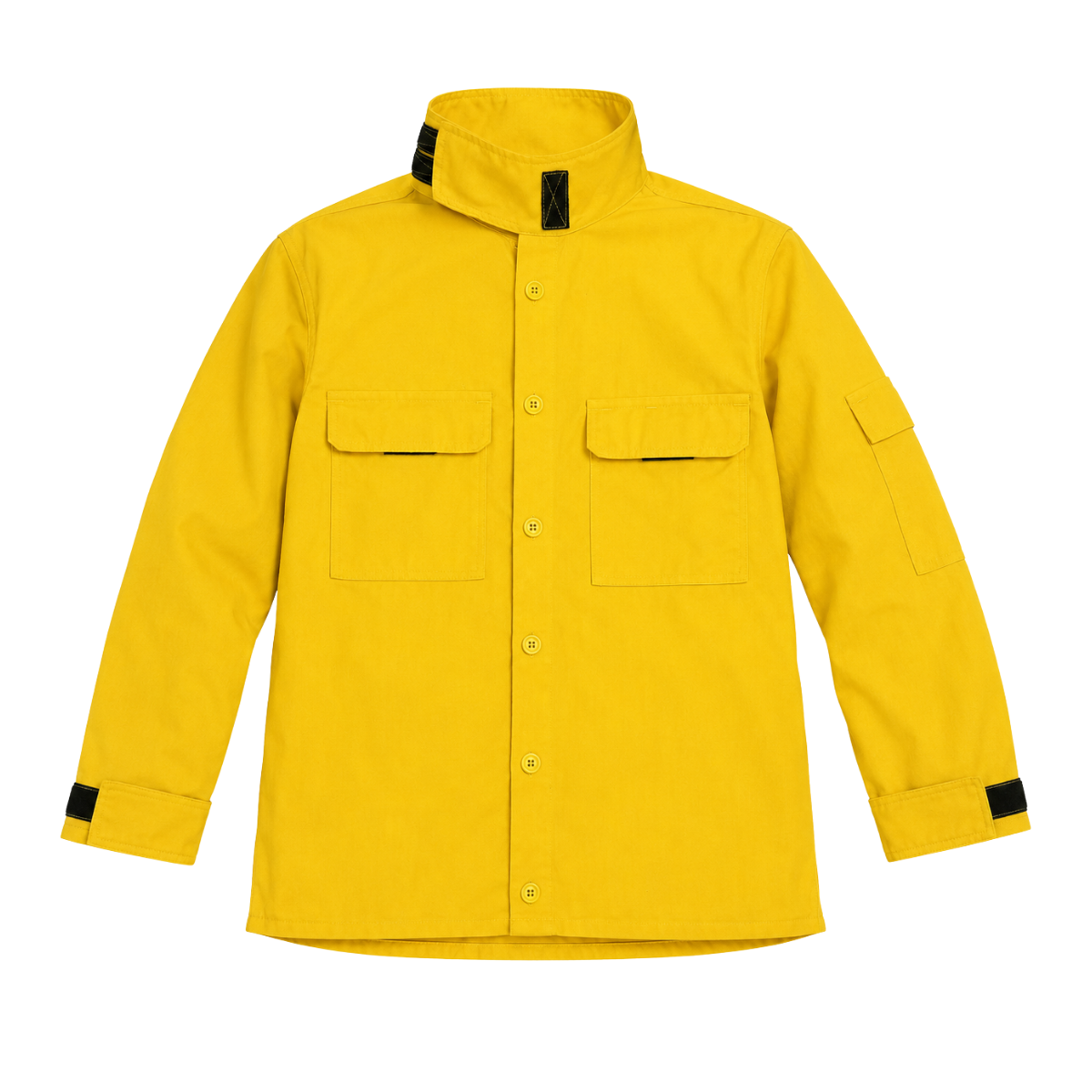 Ricochet Wildland Shirt in yellow inherently flame-resistant fabric