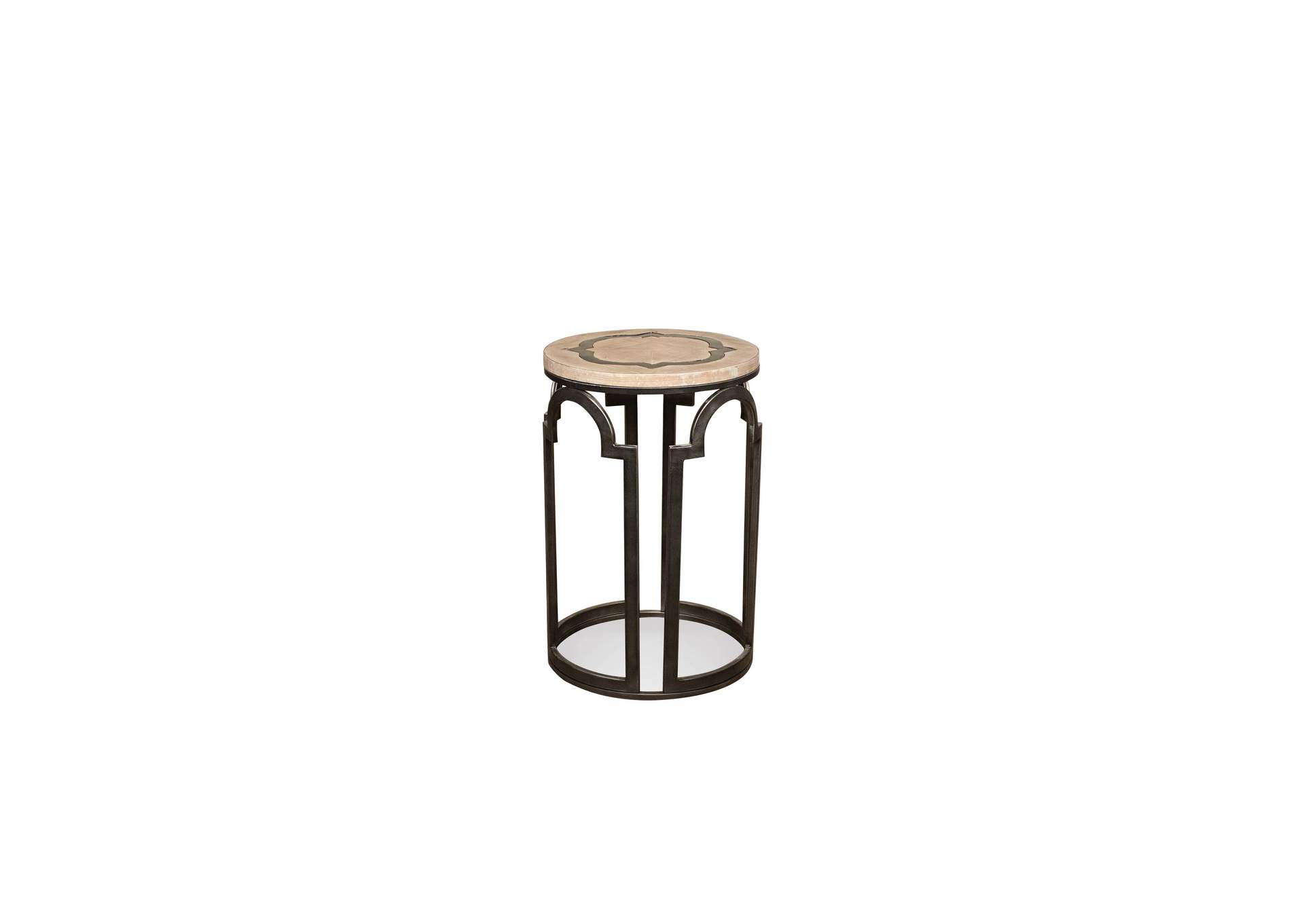 Estelle Round Chairside Table image 1