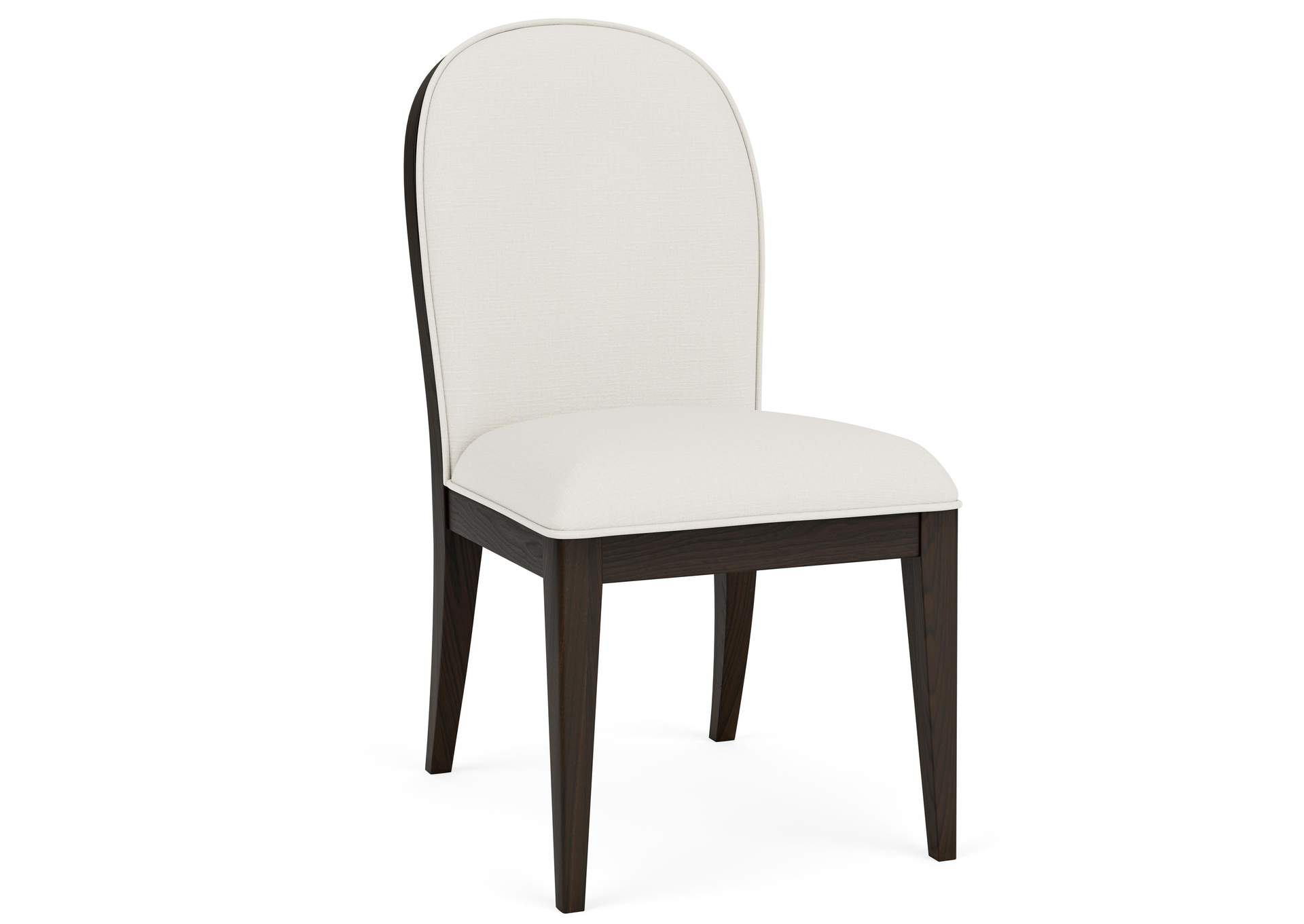 Lydia Curved Upholstery Side Chair 2