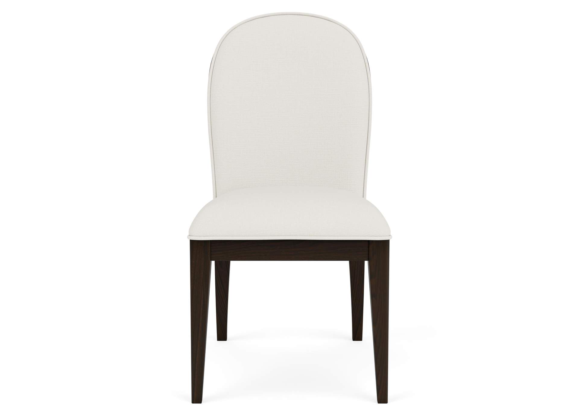 Lydia Curved Upholstery Side Chair 2