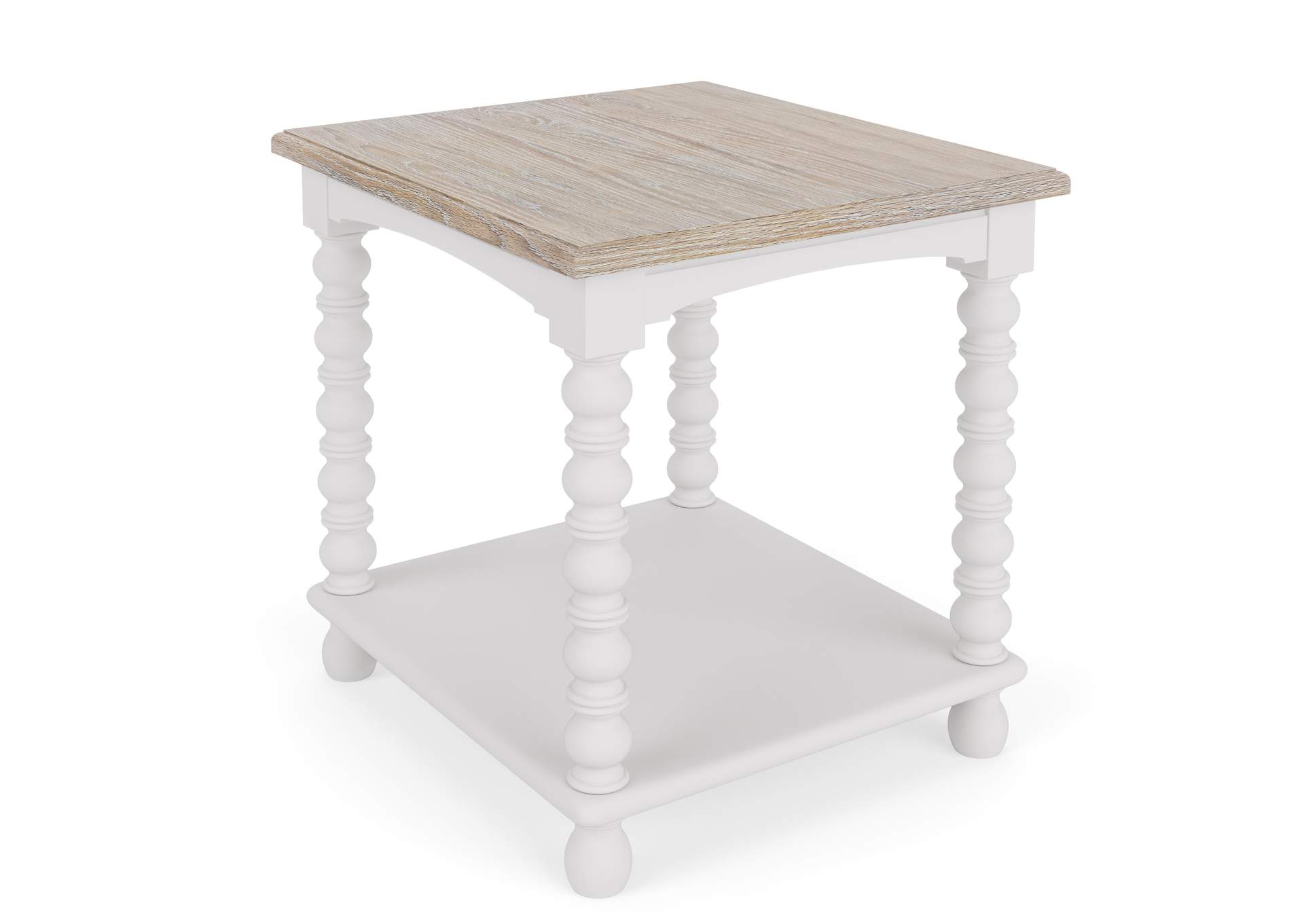 Rosalie Rect Spindle End Table image 7