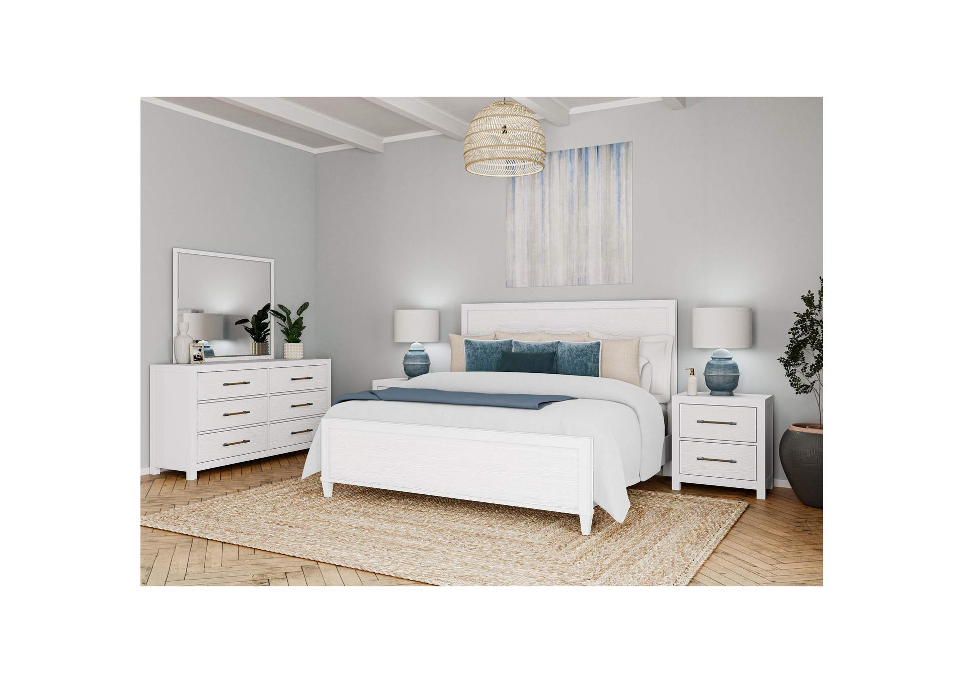 Rosalie 66" 6 - Drawer Dresser - Wheight image 1
