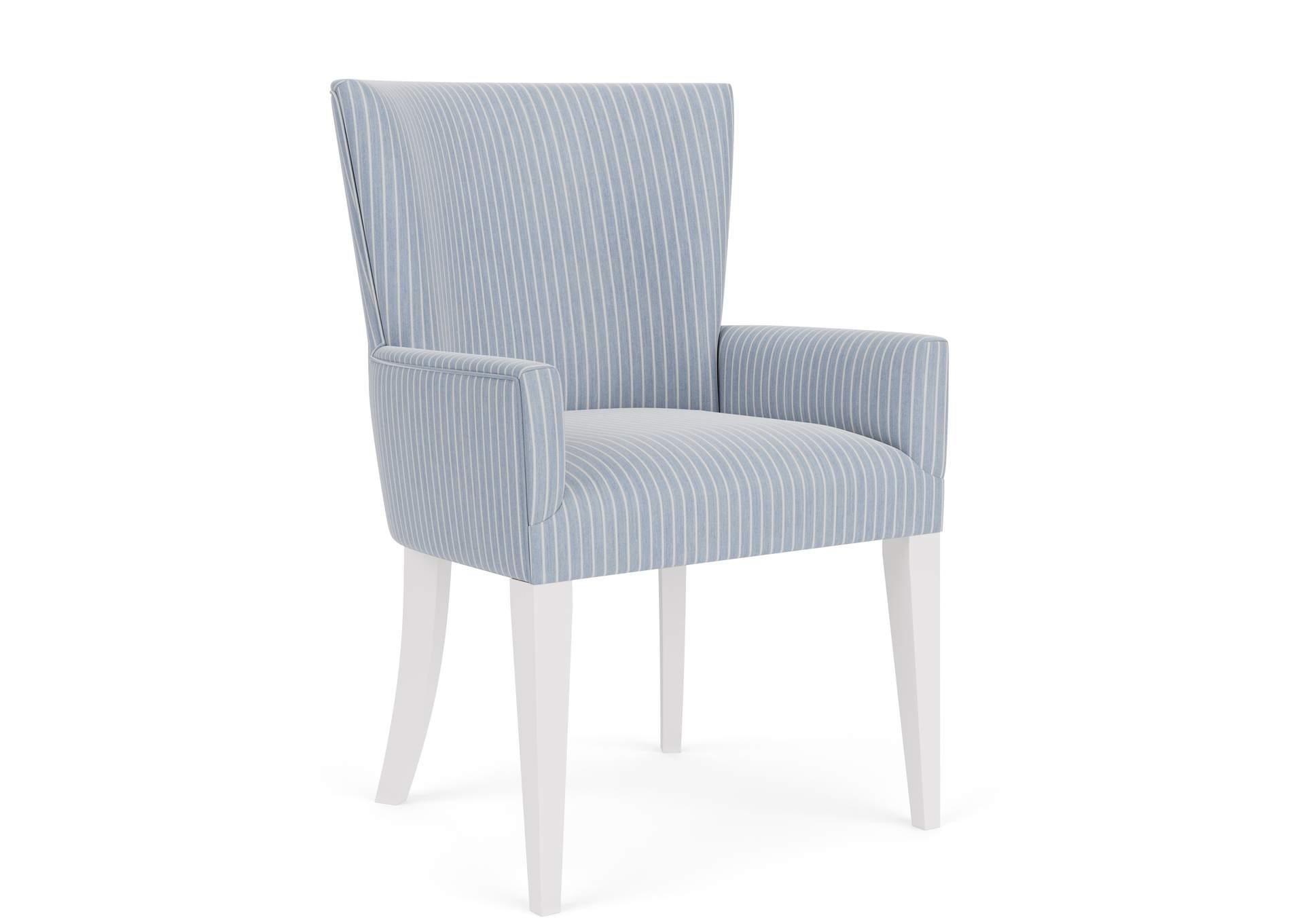Rosalie Upholstery Host Chair - Blue 2