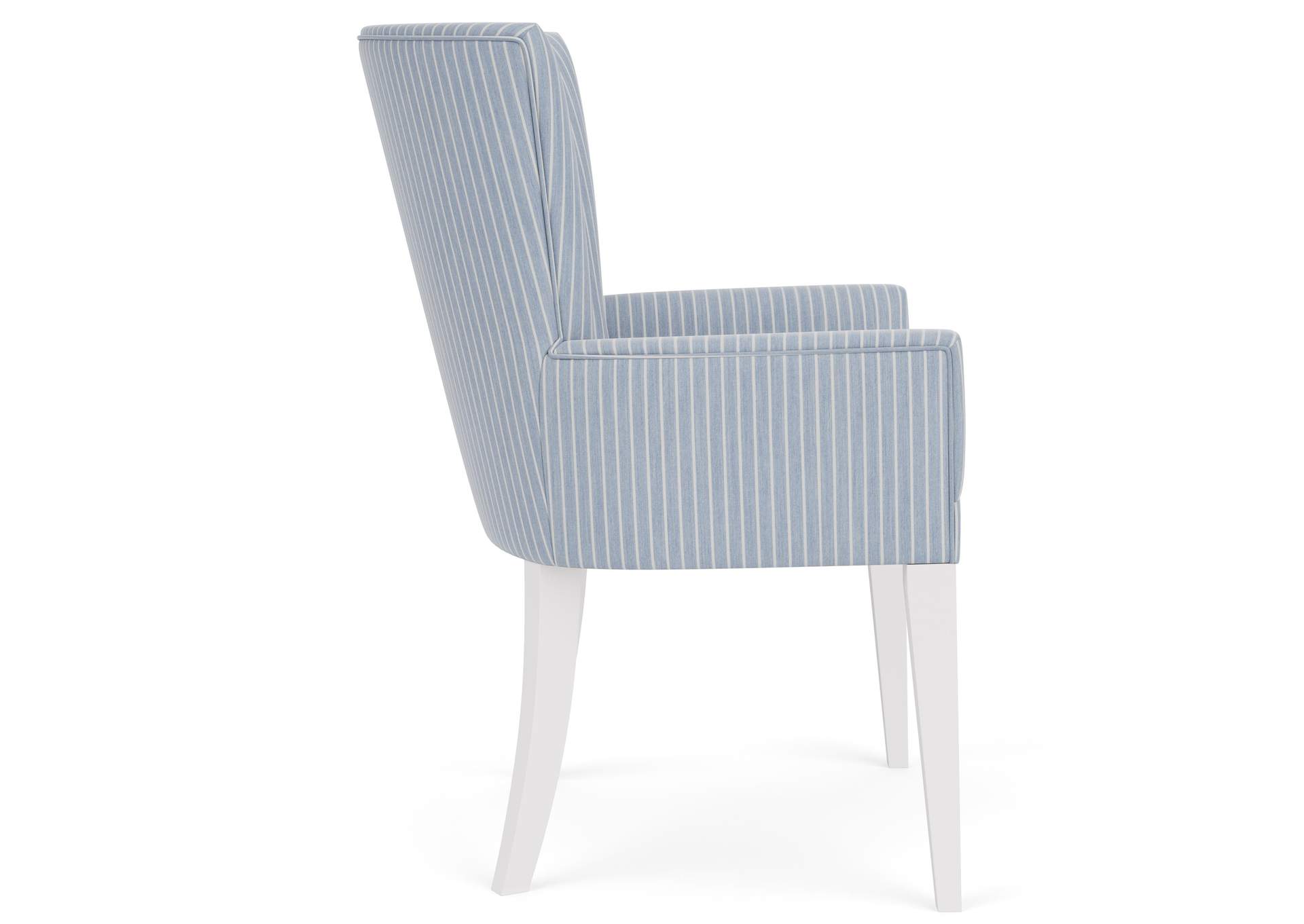 Rosalie Upholstery Host Chair - Blue 2