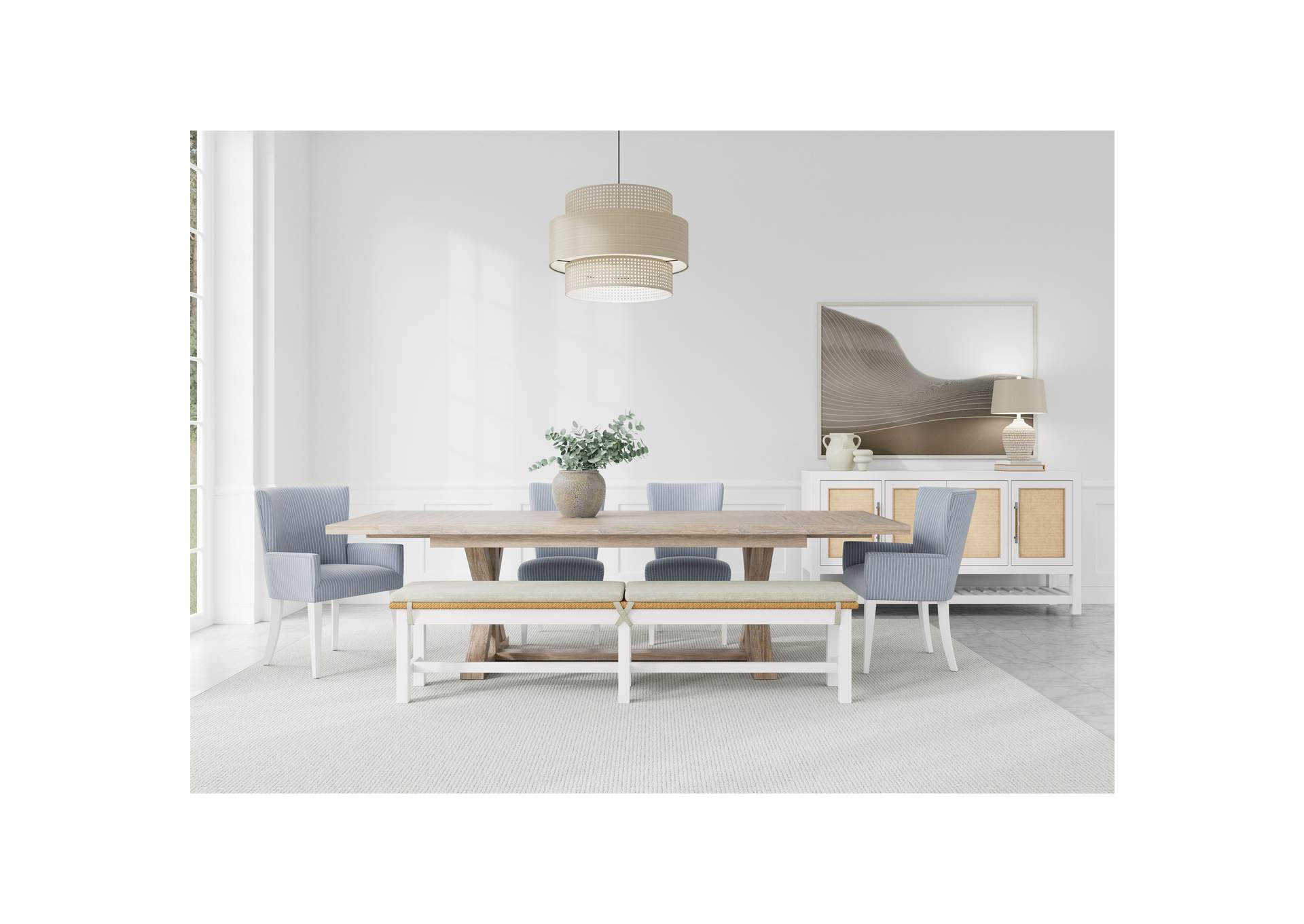 Rosalie 82" Dining Bench image 1