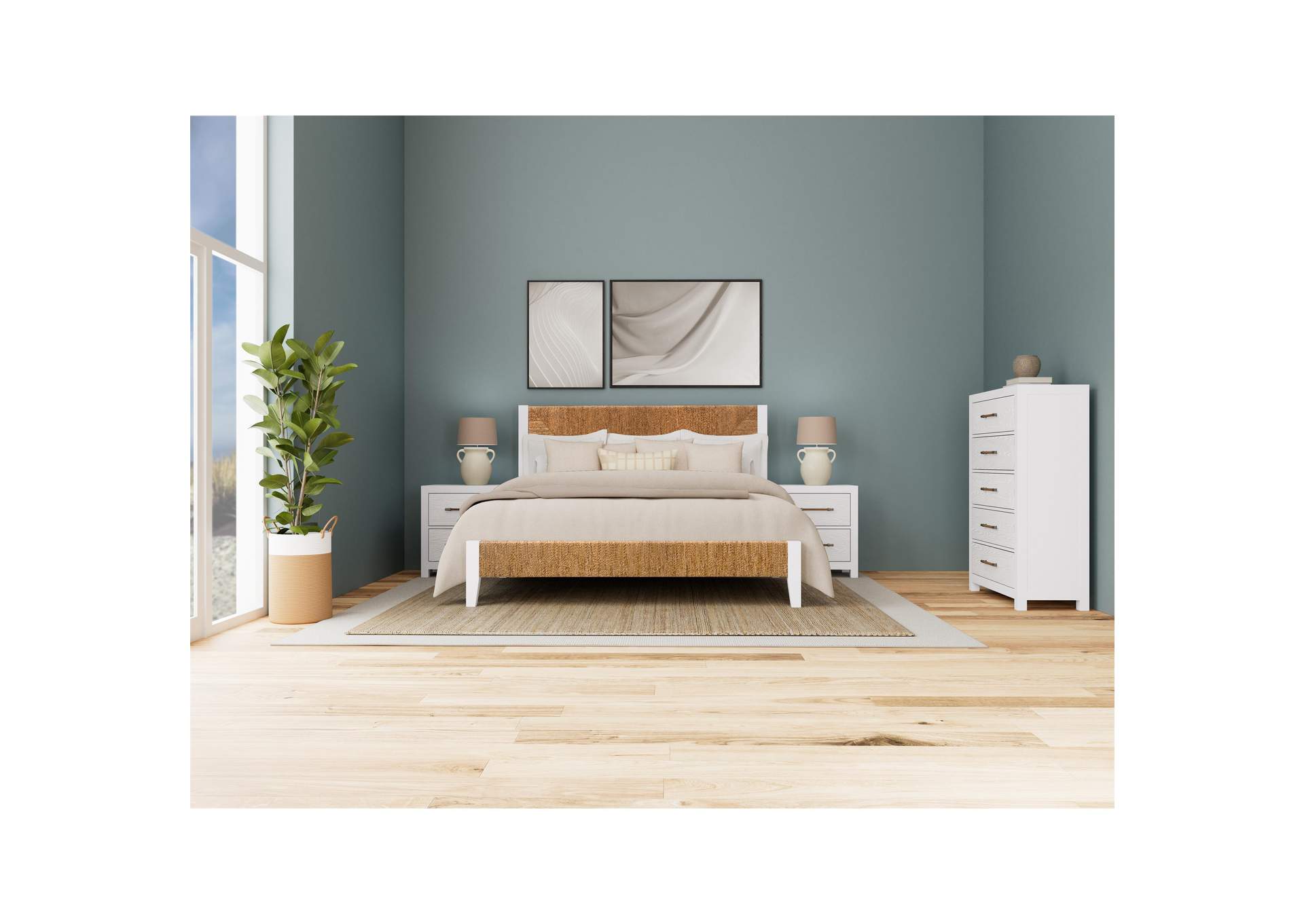Rosalie 2 - Drawer Nightstand - White image 3