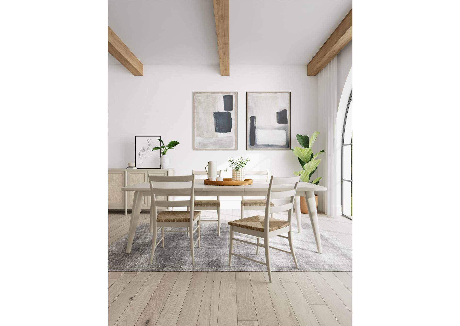 Laguna Rush Seat Side Chair 2