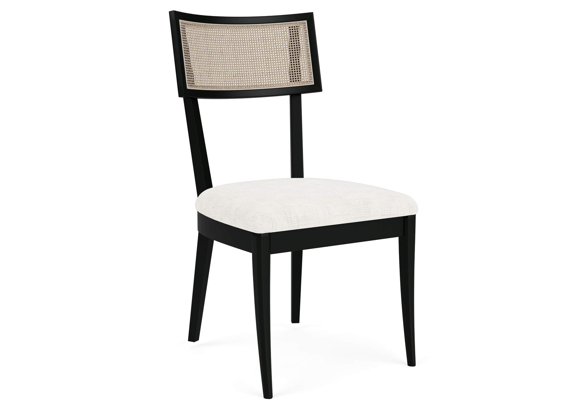 Laguna Cane Upholstery Side Chair 2