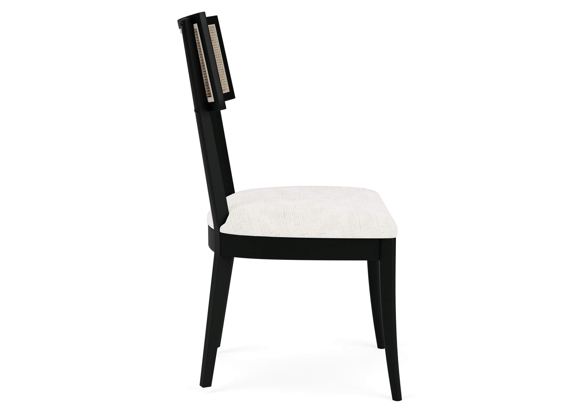 Laguna Cane Upholstery Side Chair 2