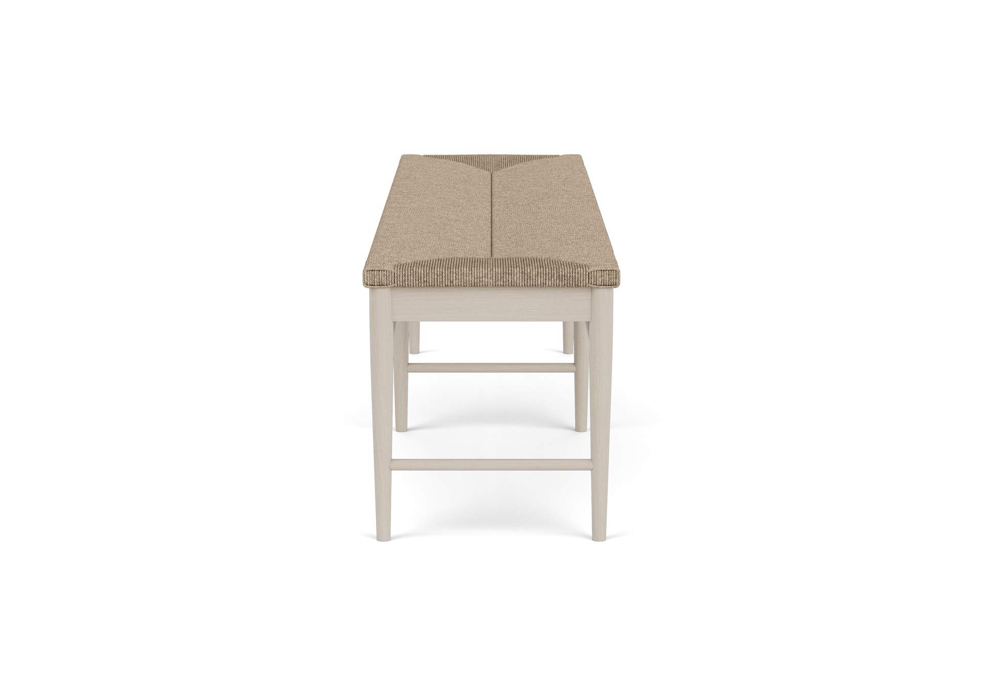 Laguna Rush Seat Dining Bench image 5