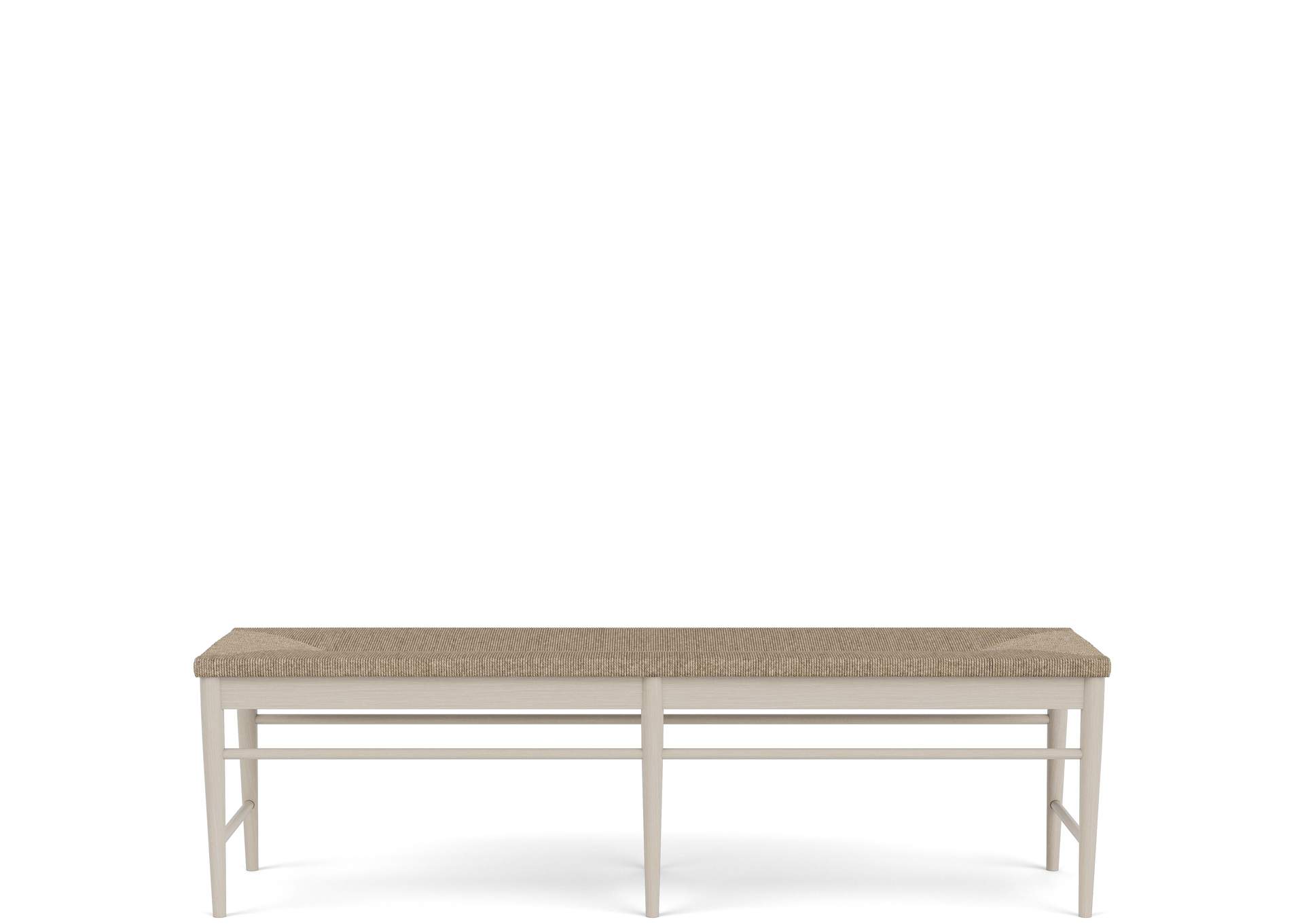 Laguna Rush Seat Dining Bench image 6