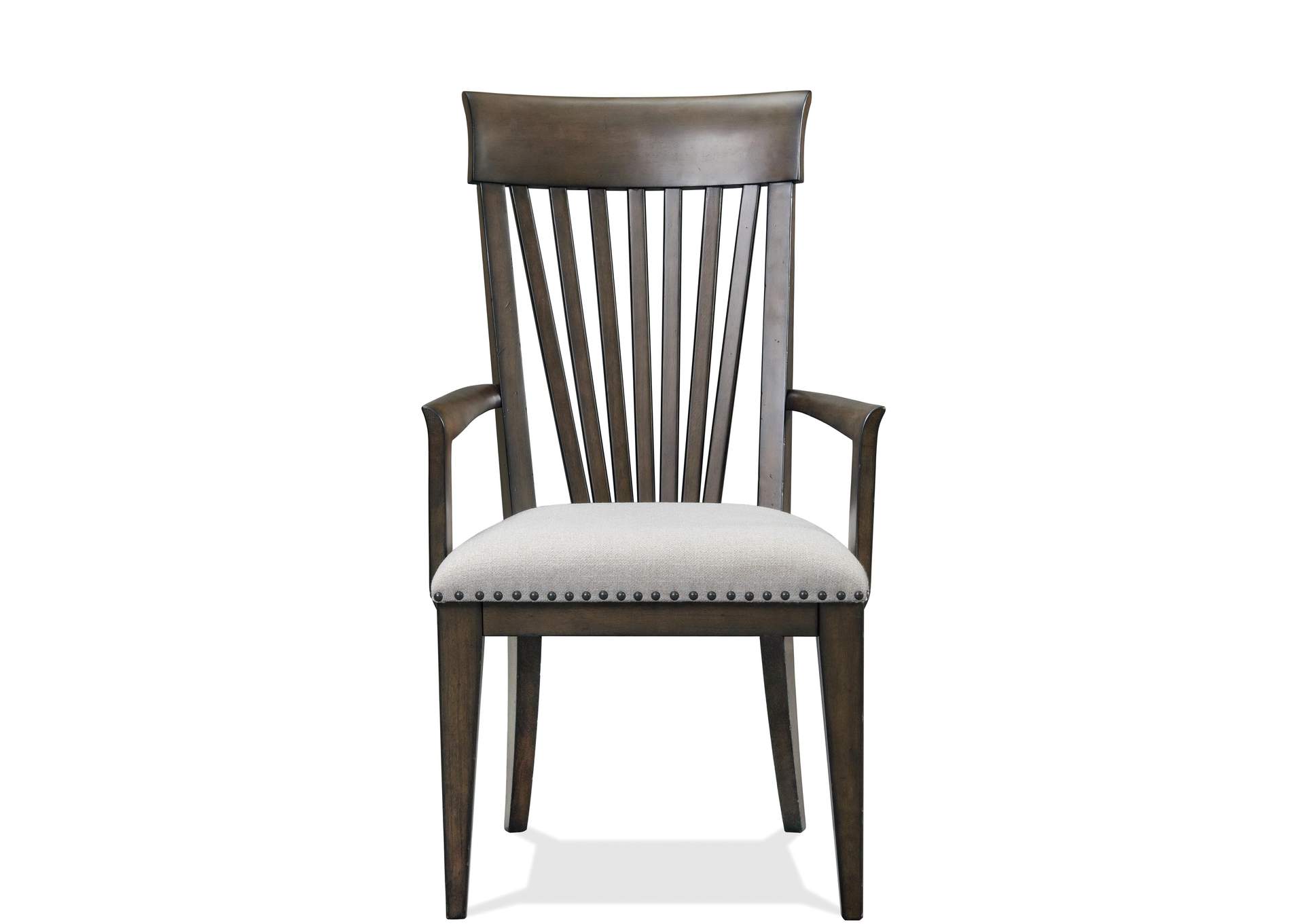 Forsyth Upholstery Slat - Back Arm Chair 2In image 1