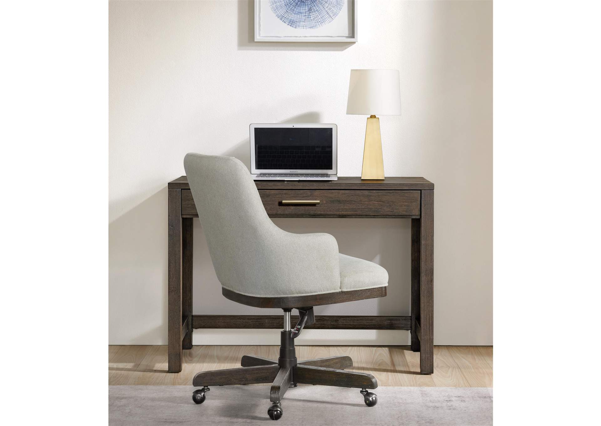 Rafferty Umber Upholstery Desk Chair image 4