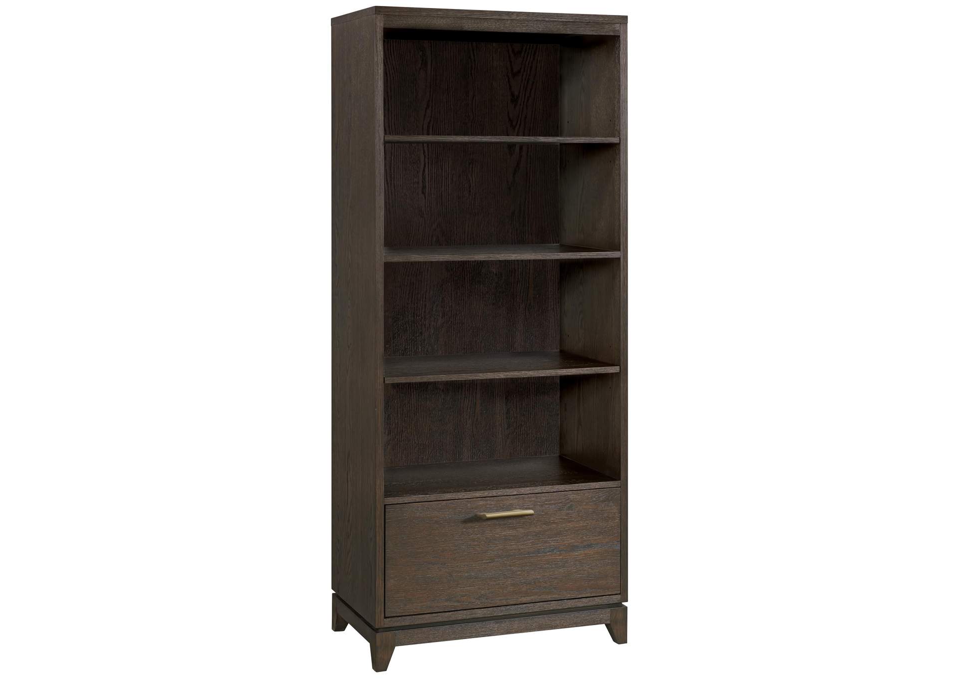 Rafferty Umber Drawer Bookcase image 3