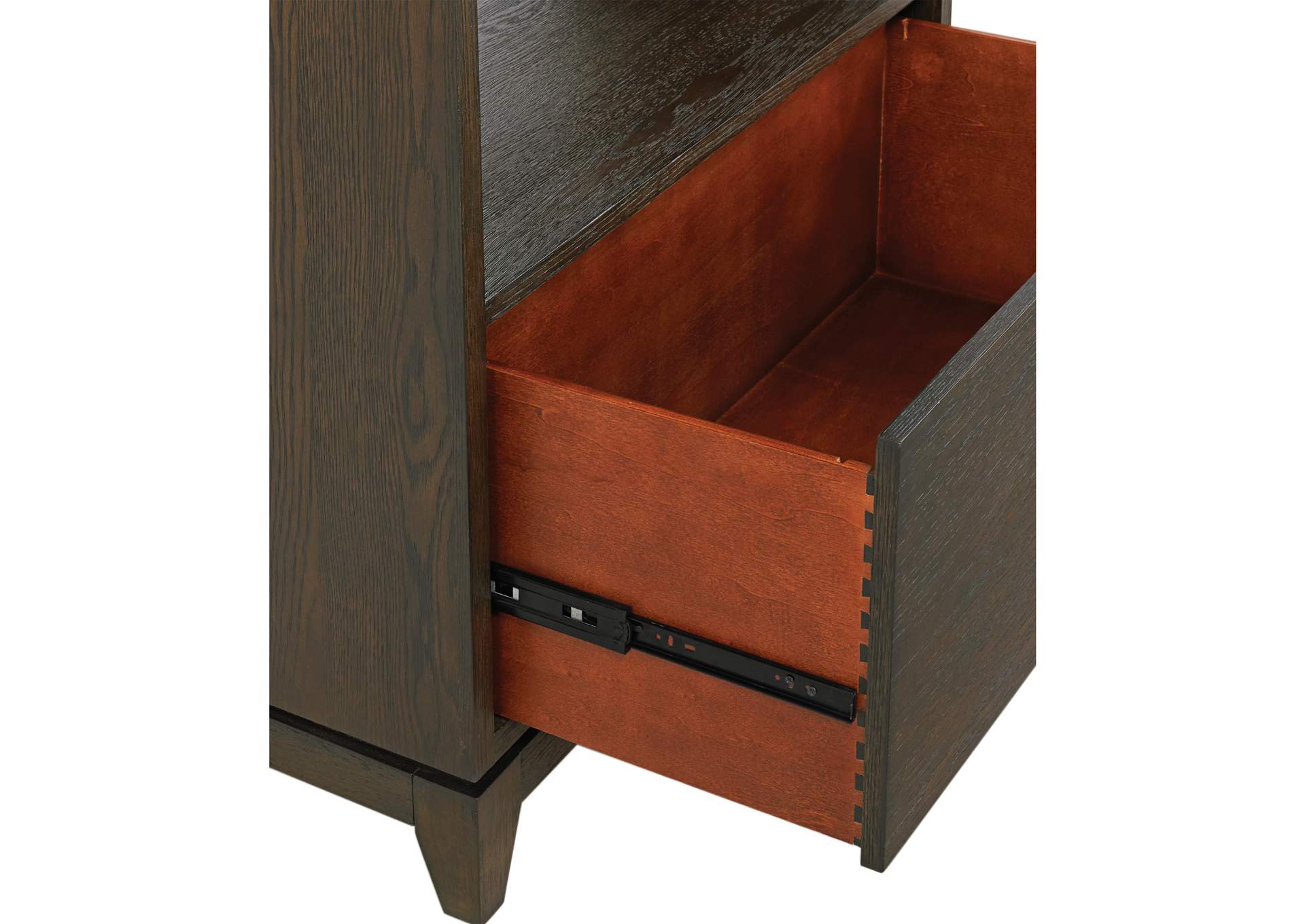 Rafferty Umber Drawer Bookcase image 6