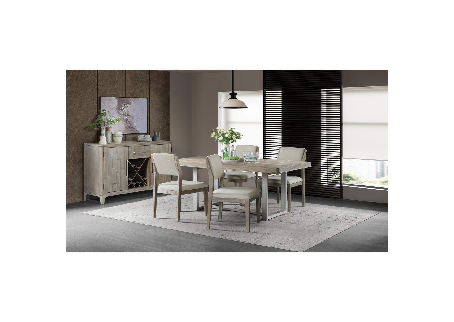 Intrigue Rectangle Dining Table image 5
