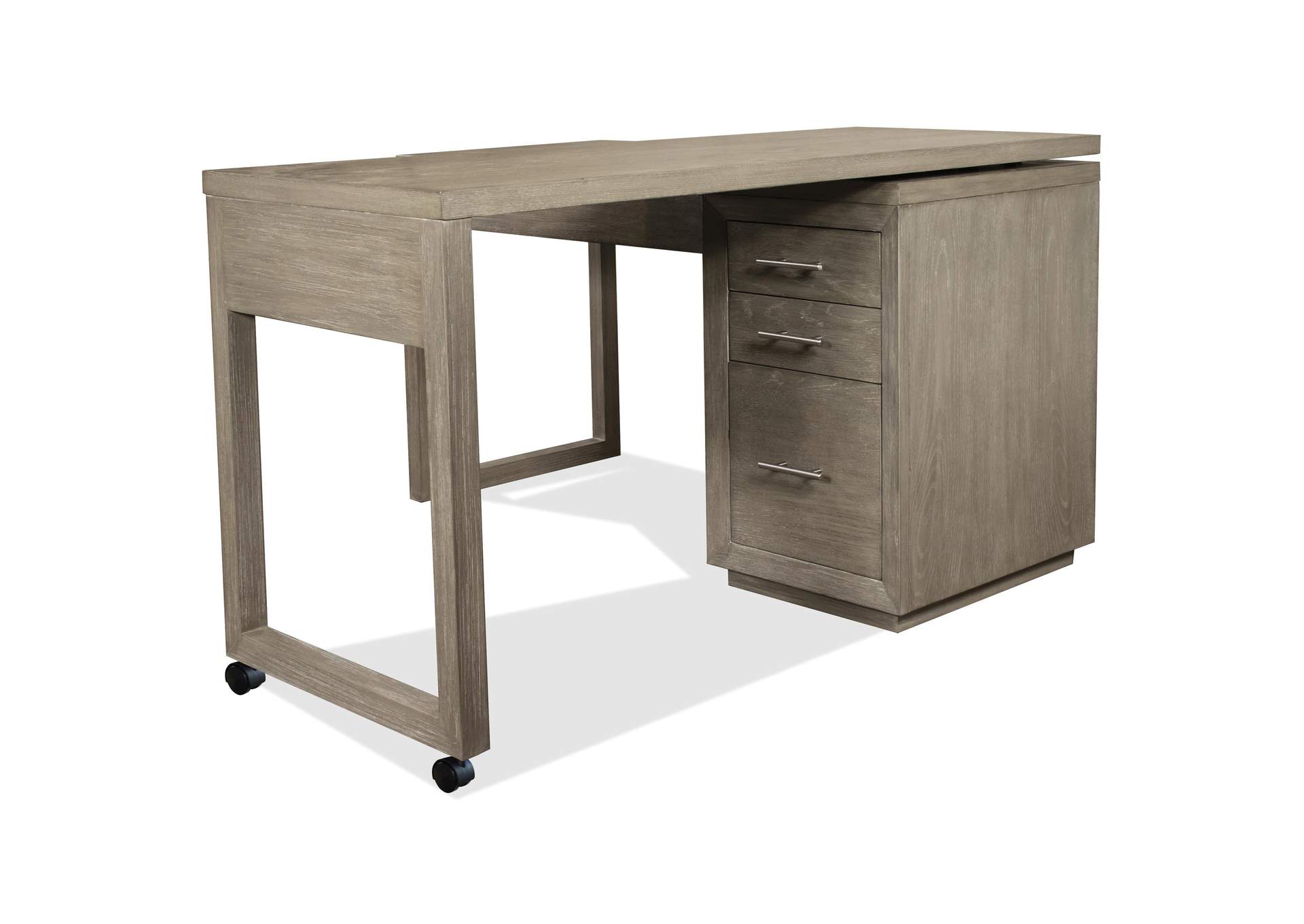 Prelude Swivel Lift - Top L - Desk image 4